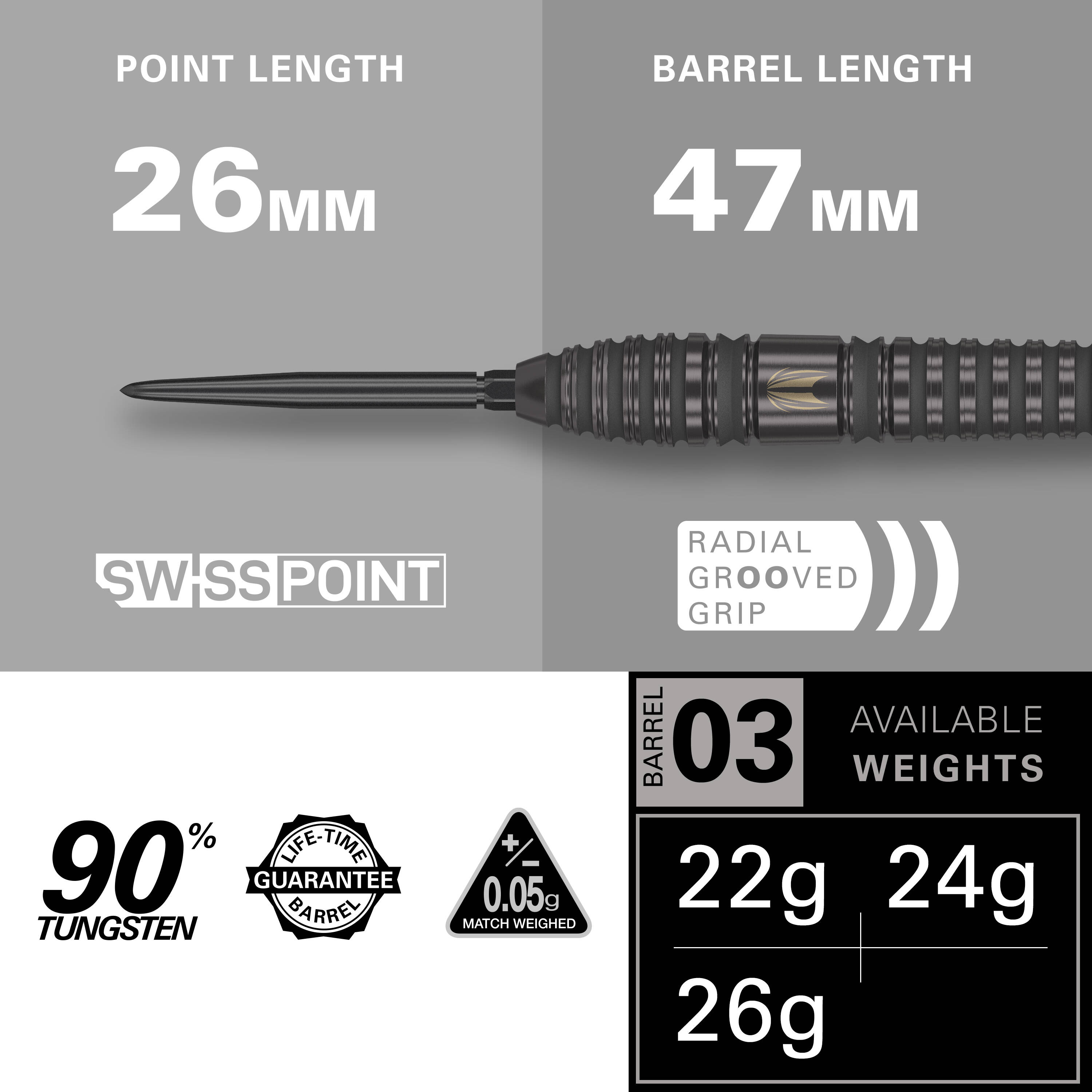 Target - Swiss Point - Bolide Void 03 - Steeldart