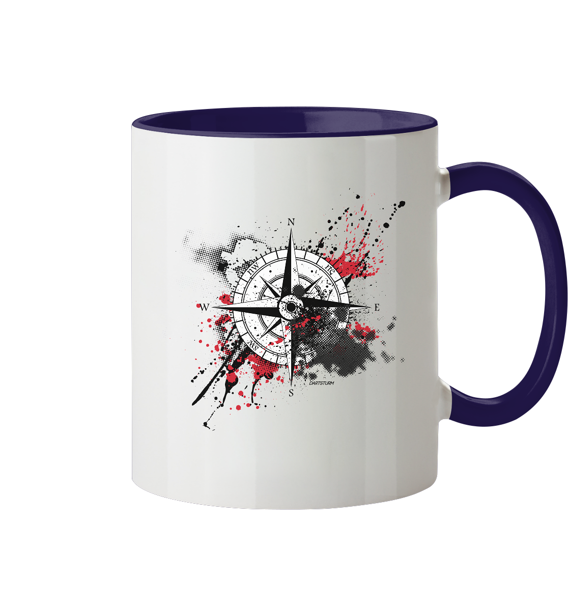 DartSturm - Navigator - Tasse zweifarbig DartSturm - Navigator - Tasse zweifarbig