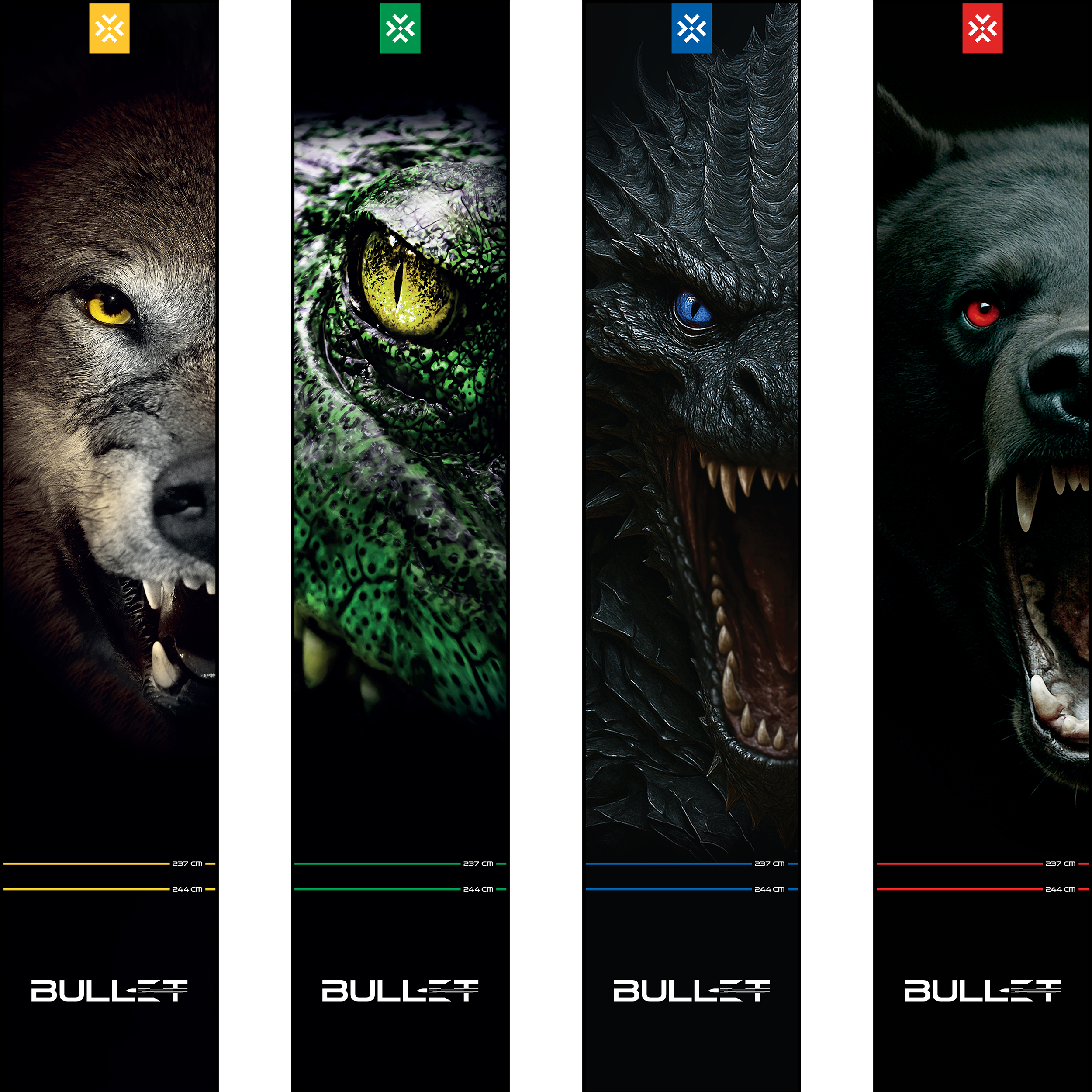 Bullet - Dartmatte Bullet - Dartmatte