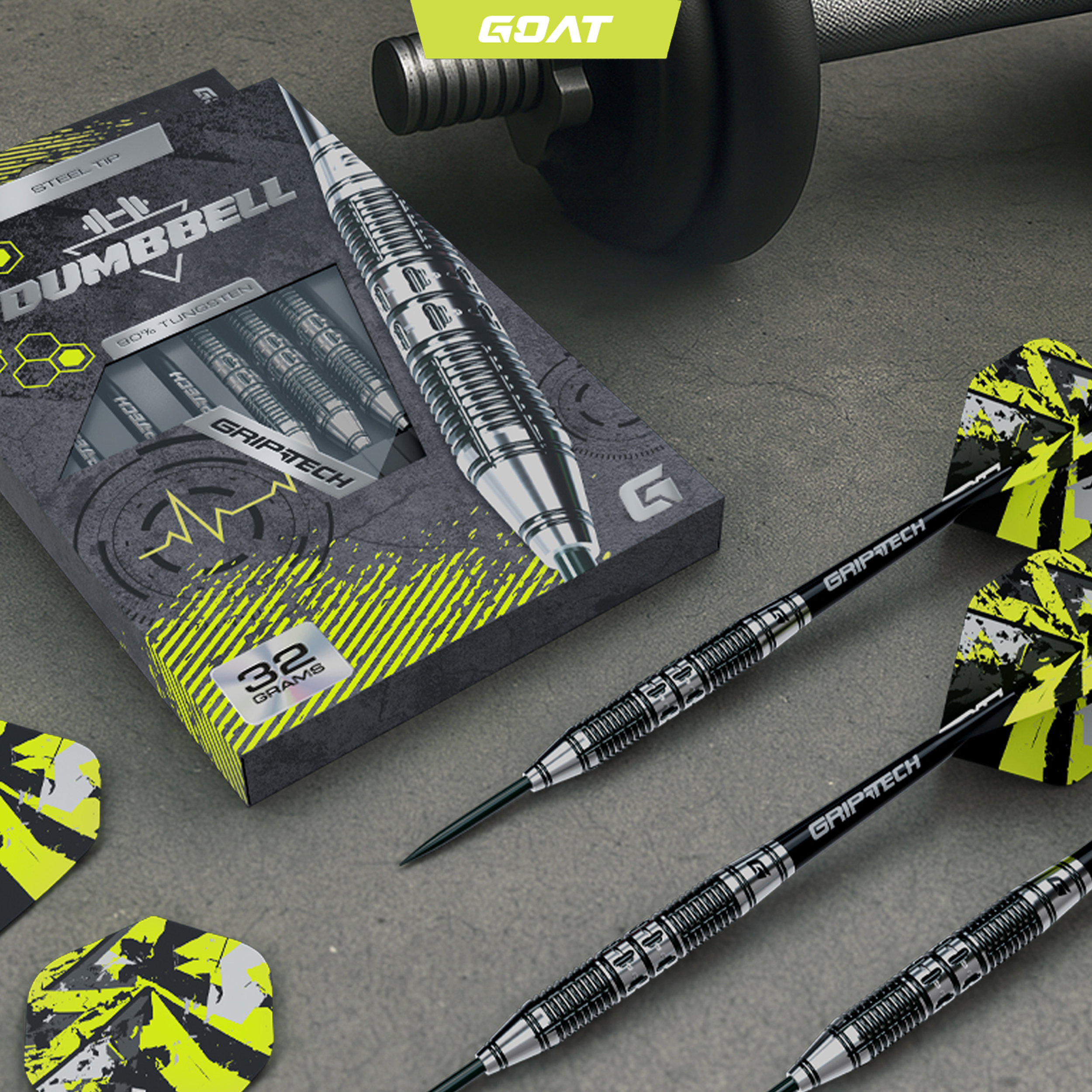 GOAT - Dumbbell - Steeldart GOAT - Dumbbell - Steeldart