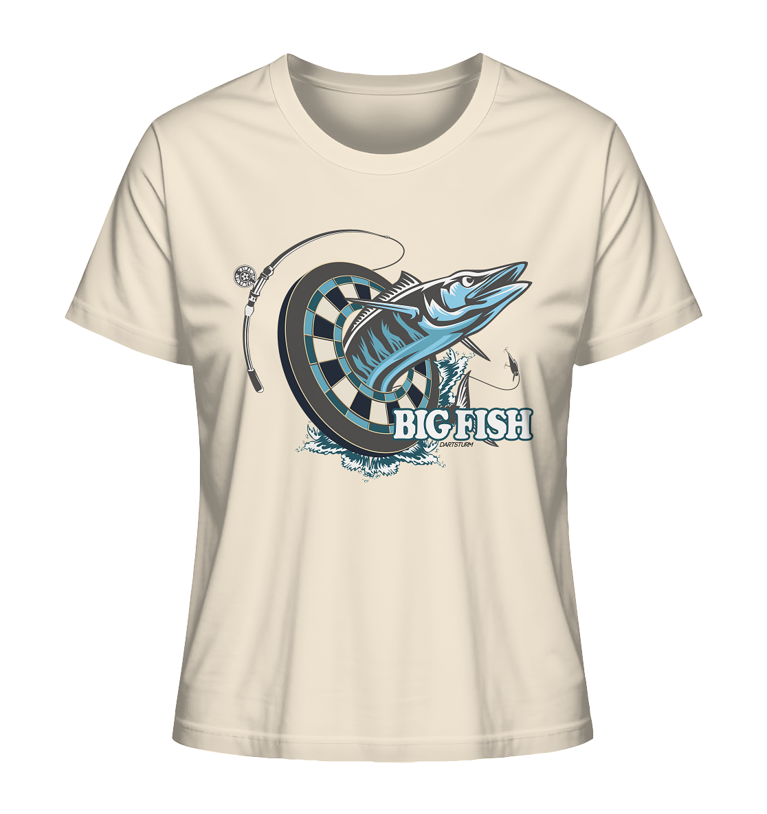 DartSturm - Big Fish - Ladies Organic Shirt DartSturm - Big Fish - Ladies Organic Shirt