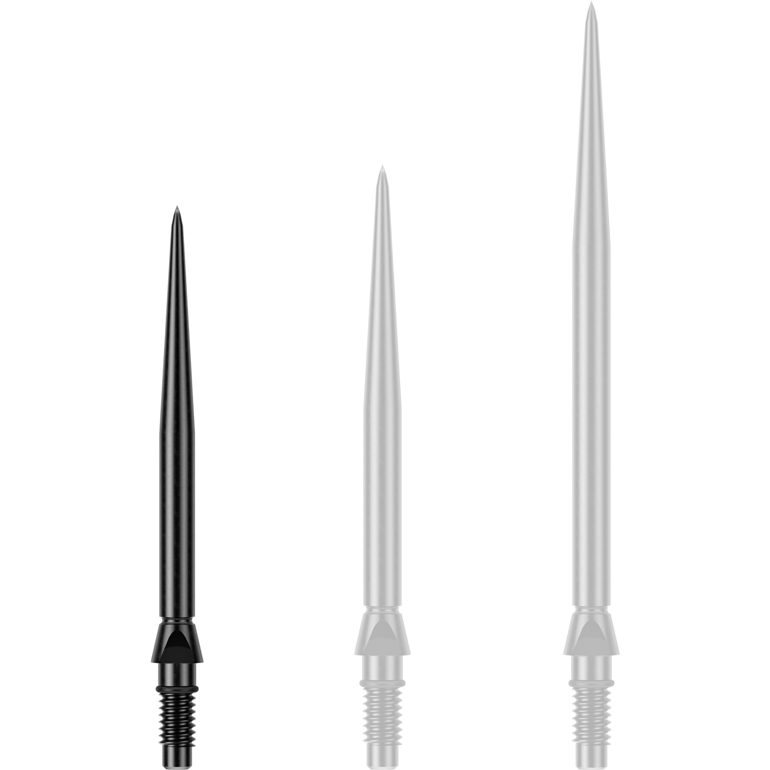 Winmau - Switch Point Smooth - Schwarz Winmau - Switch Point Smooth - Schwarz