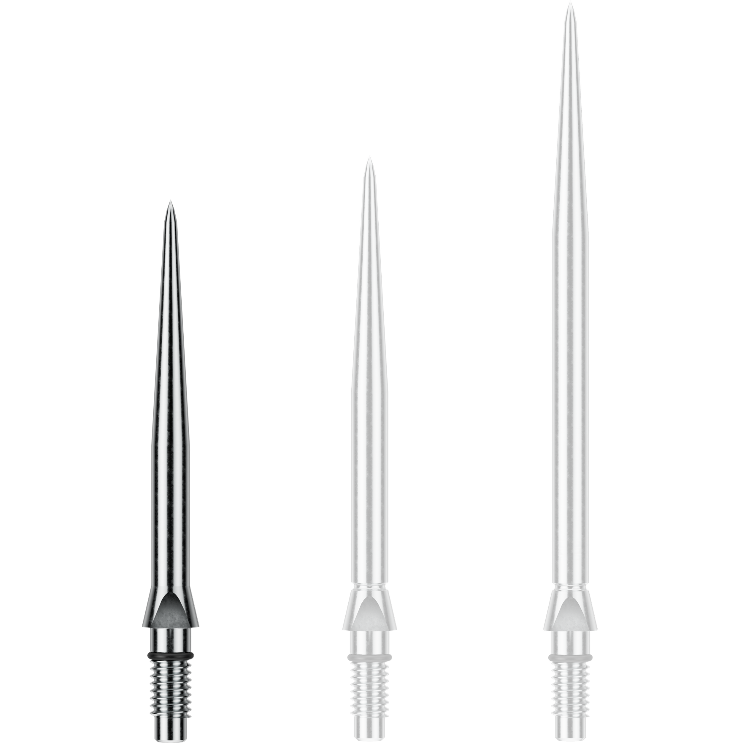 Winmau - Switch Point Smooth - Silber Winmau - Switch Point Smooth - Silber