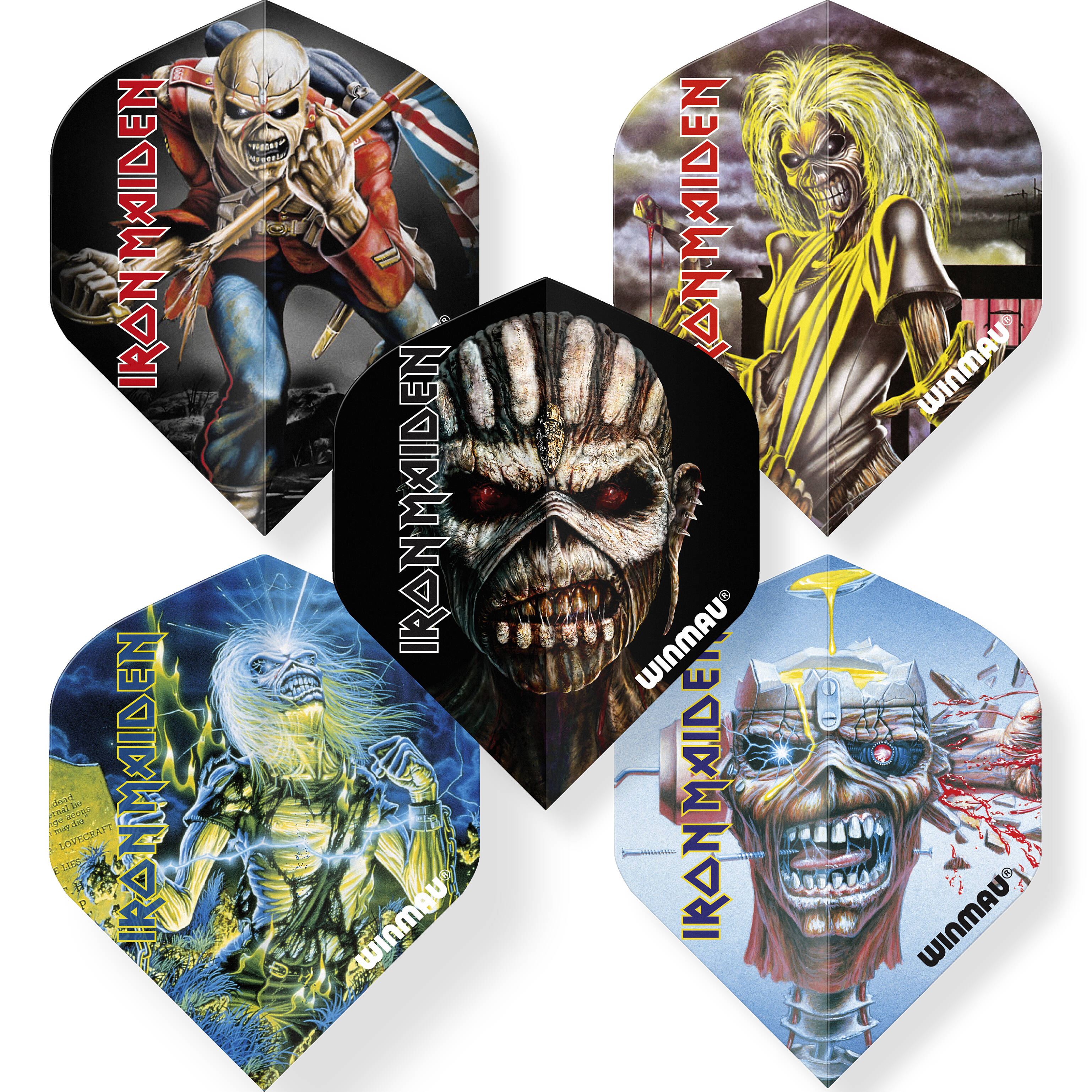 Winmau-Iron-Maiden-Flight-Collection-Inhalt Winmau - Iron Maiden Flight Collection