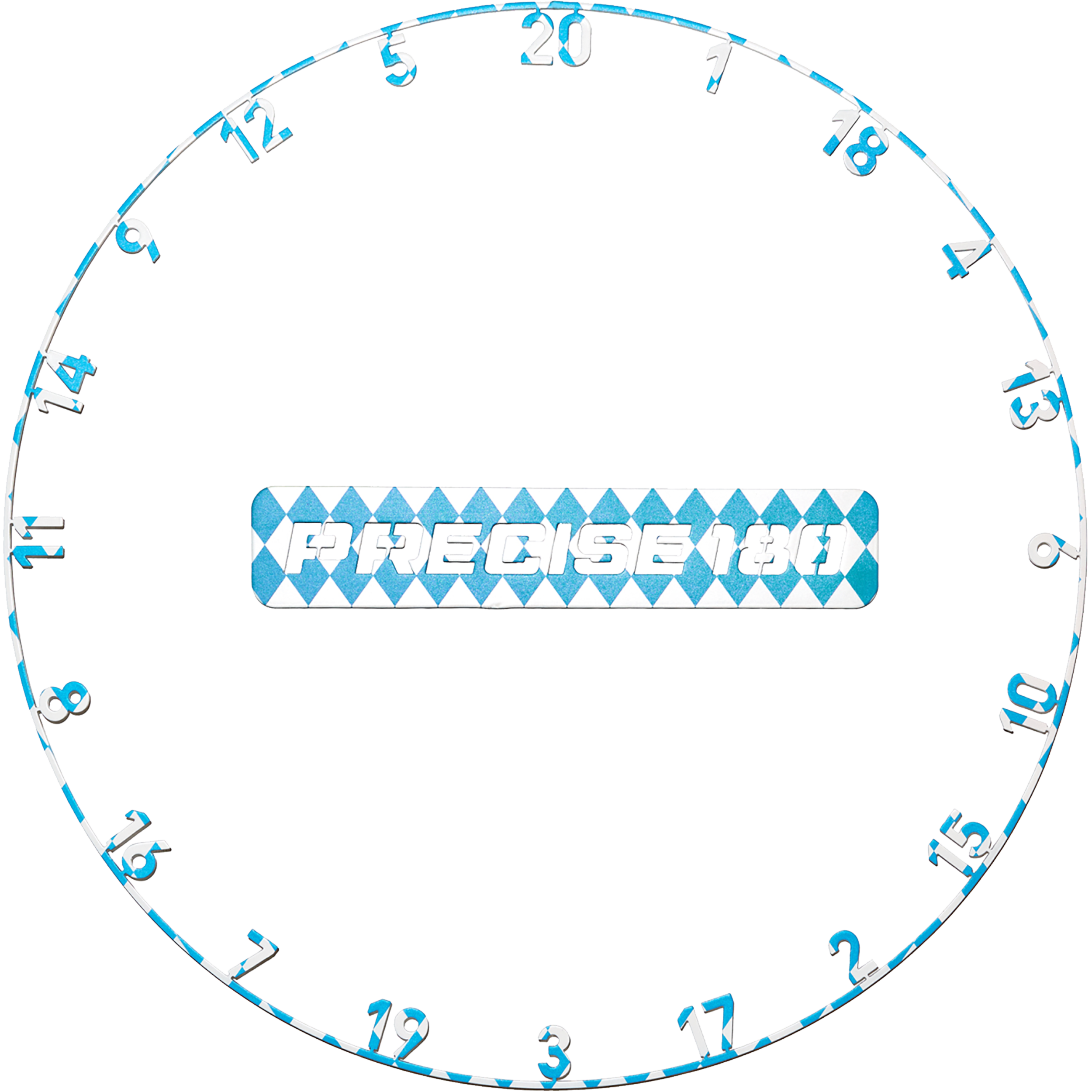 Precise180 - One Piece Lasercut Zahlenring