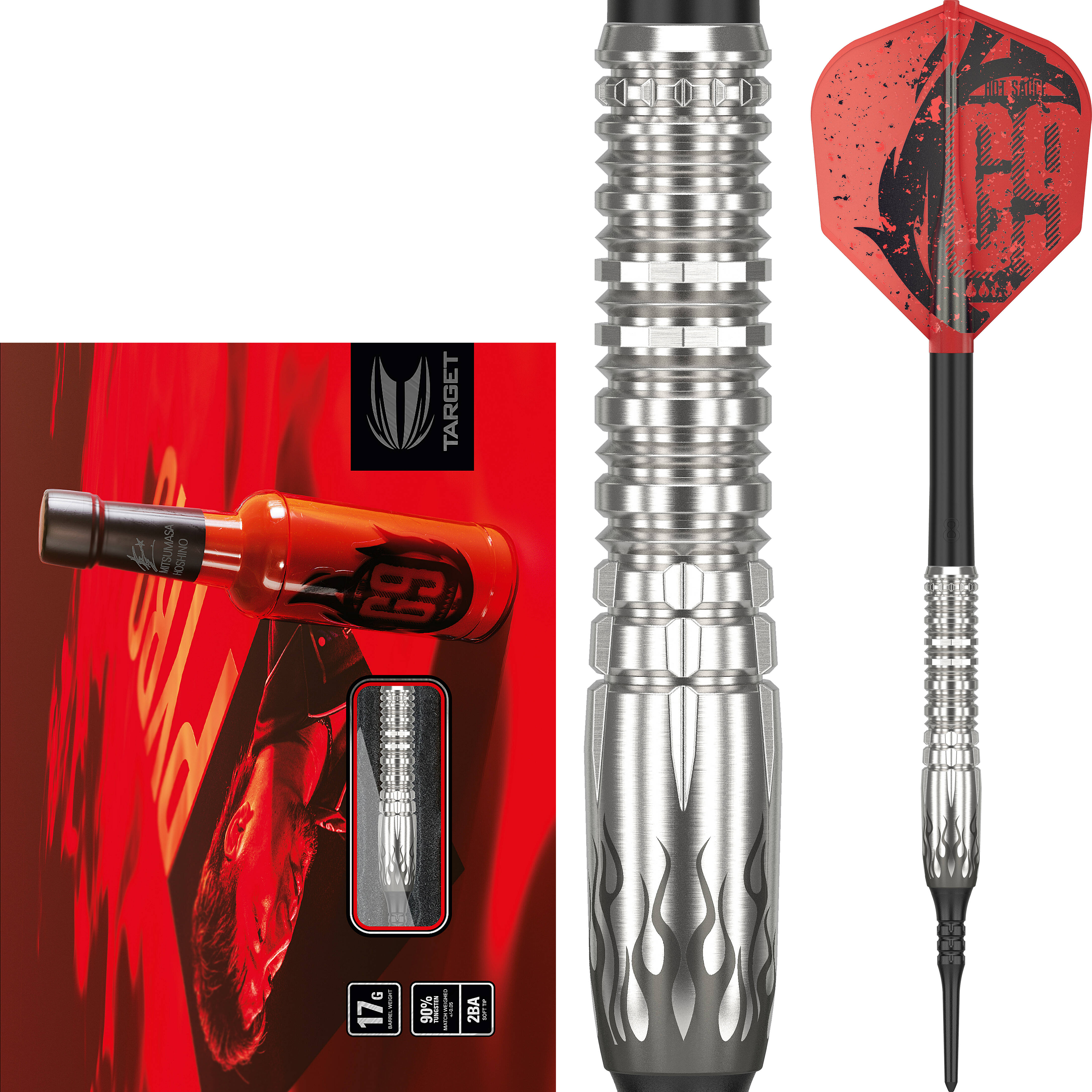 Mitsumasa-Hoshino-The-Pyro-G9-Softdart-Collage Target - Mitsumasa Hoshino GEN 9 - Softdart