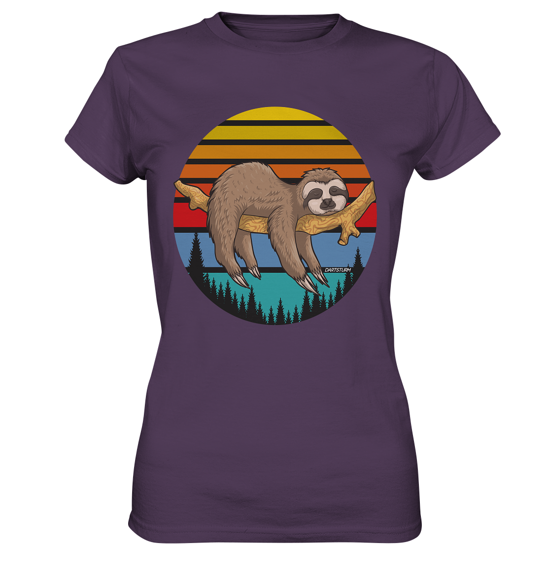 DartSturm - Lazy Sloth - Ladies Premium Shirt