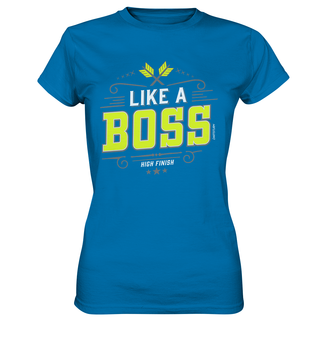 DartSturm - Like a Boss Yellow - Ladies Premium Shirt