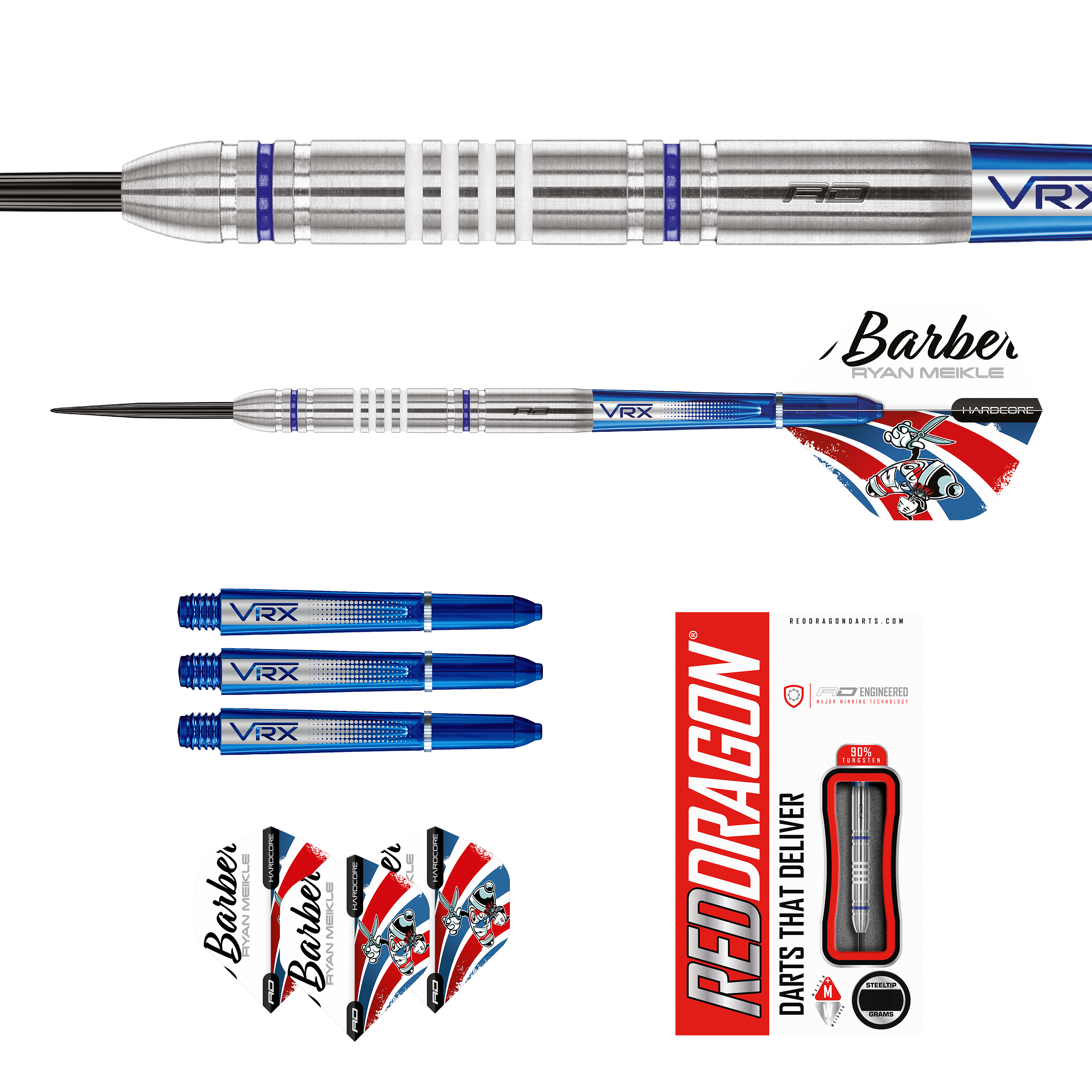 Red Dragon - Ryan Meikle - Steeldart Red Dragon - Ryan Meikle - Steeldart