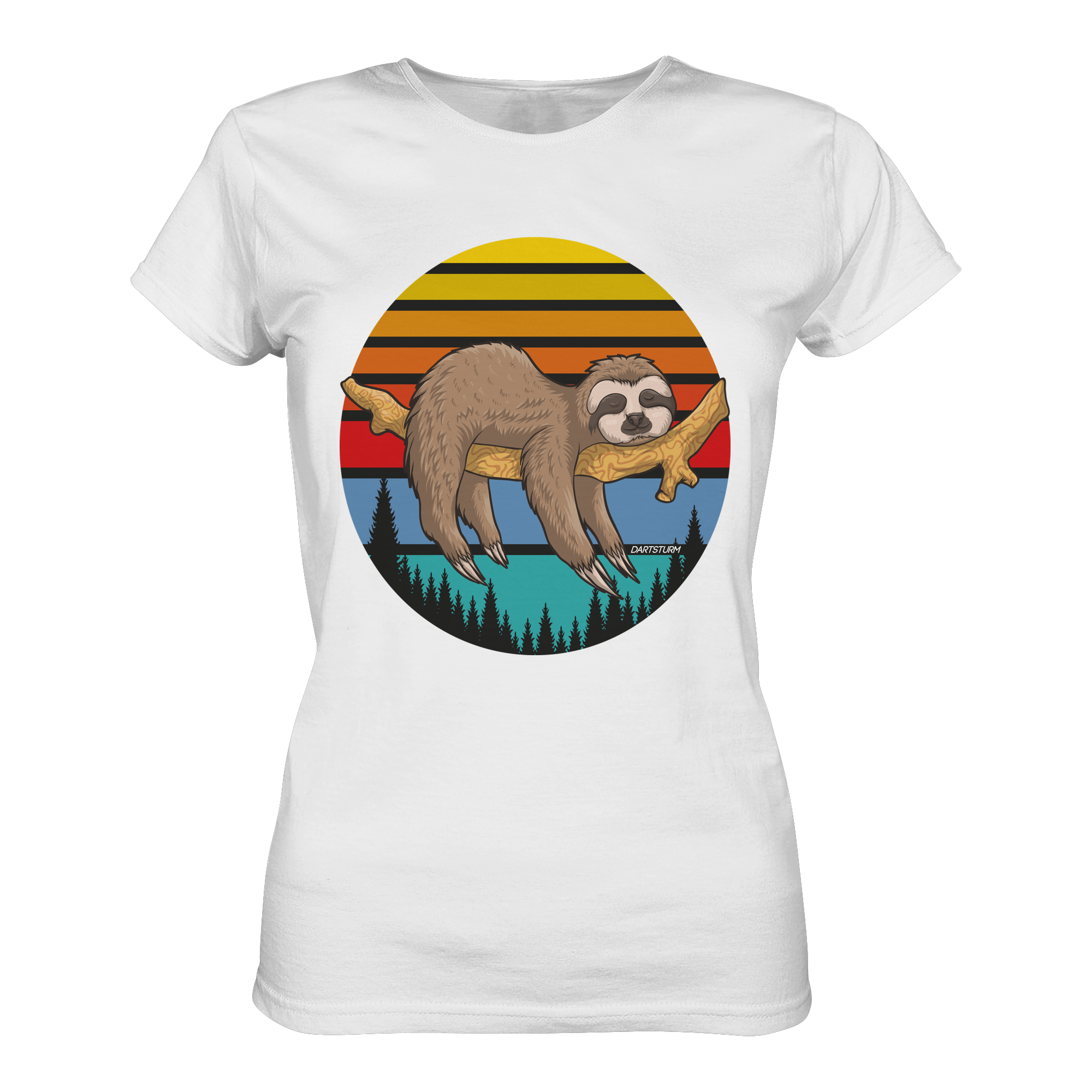 DartSturm - Lazy Sloth - Ladies Premium Shirt