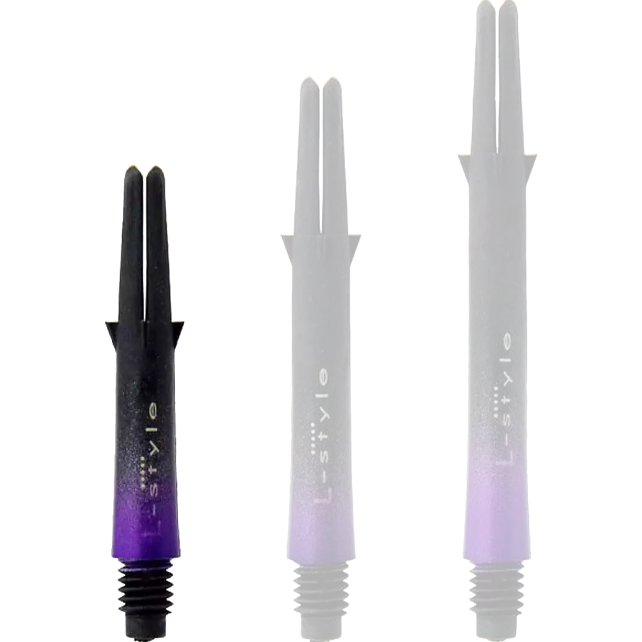 L-Style - Carbon L-Shaft Lock Straight TwoTone - Lila L-Style - Carbon L-Shaft Lock Straight TwoTone - Lila