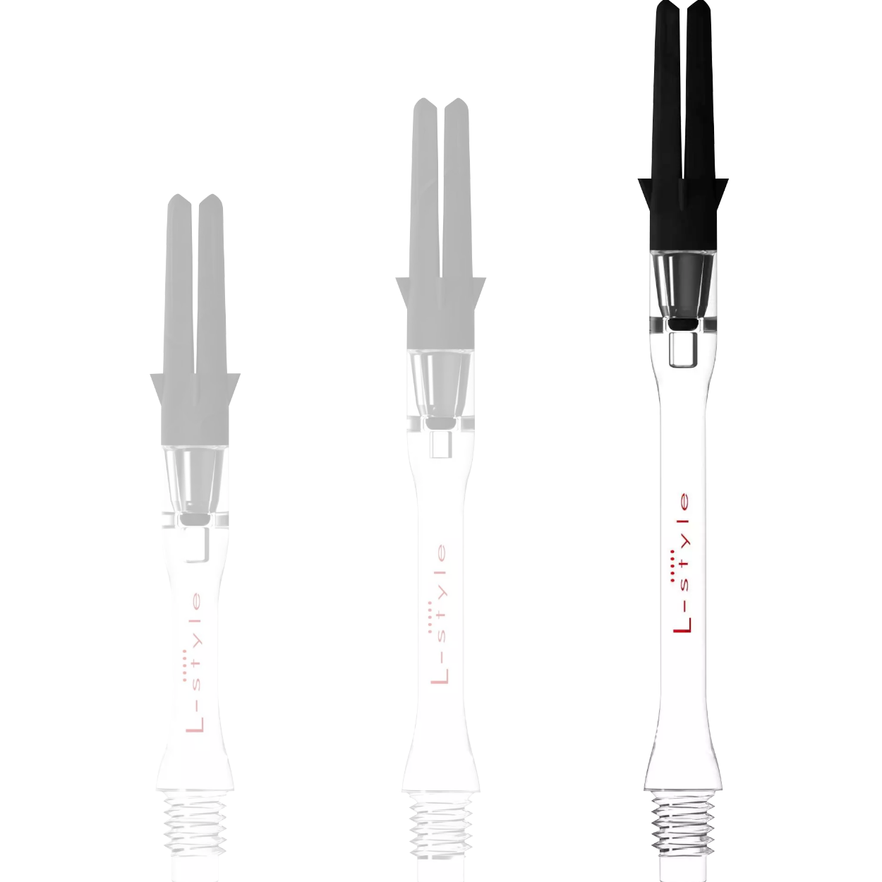 L-Style - Carbon Silent Slim Spinner - Transparent
