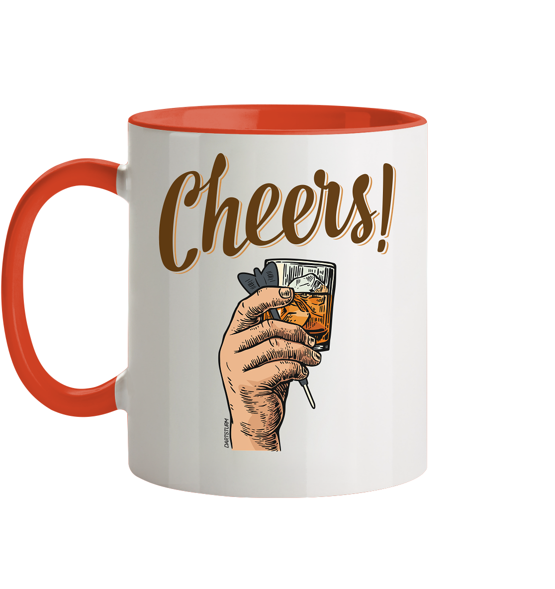 DartSturm - Cheers - Tasse zweifarbig