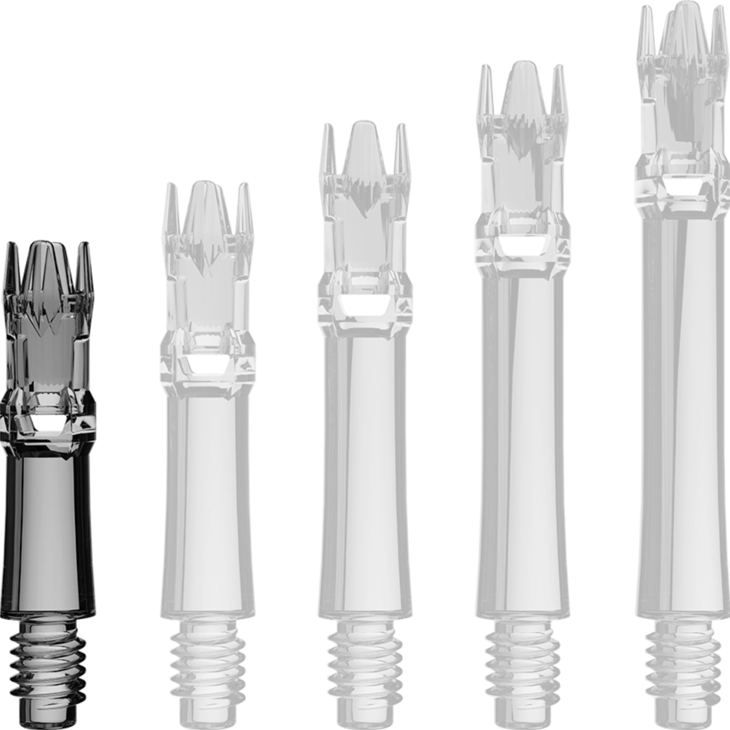 L-Style - L-System Shaft - Clear Black L-Style - L-System Shaft - Clear Black