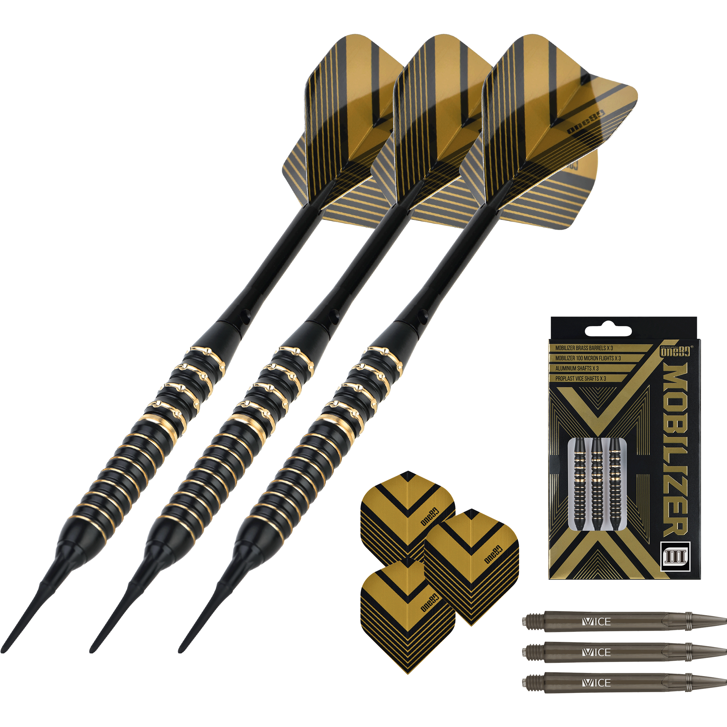 One80 - Mobilizer 03 Brass - Softdart