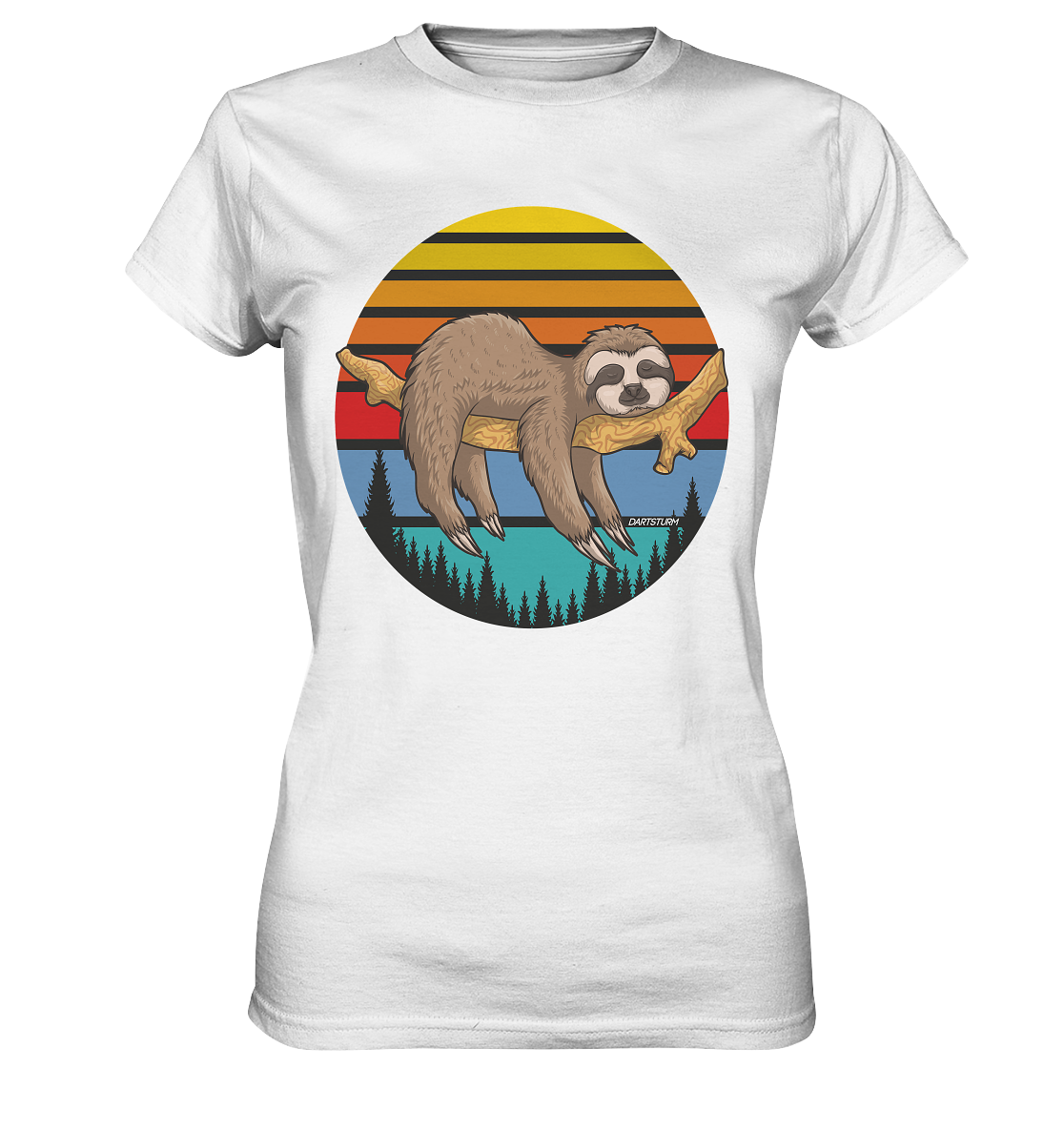DartSturm - Lazy Sloth - Ladies Premium Shirt DartSturm - Lazy Sloth - Ladies Premium Shirt