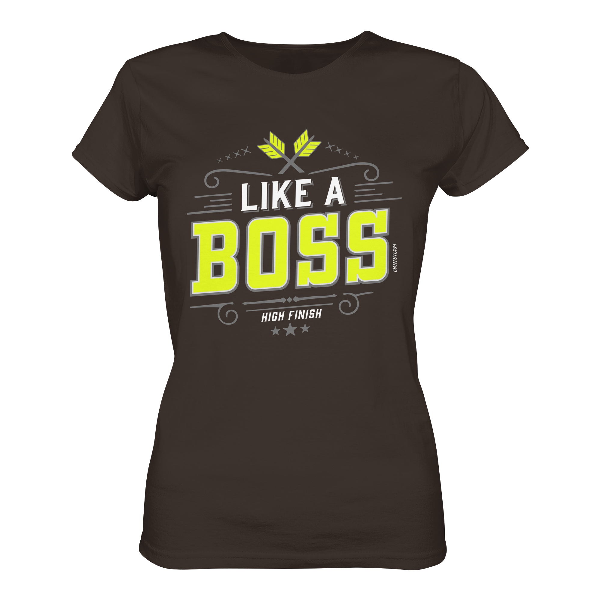 DartSturm - Like a Boss Yellow - Ladies Premium Shirt