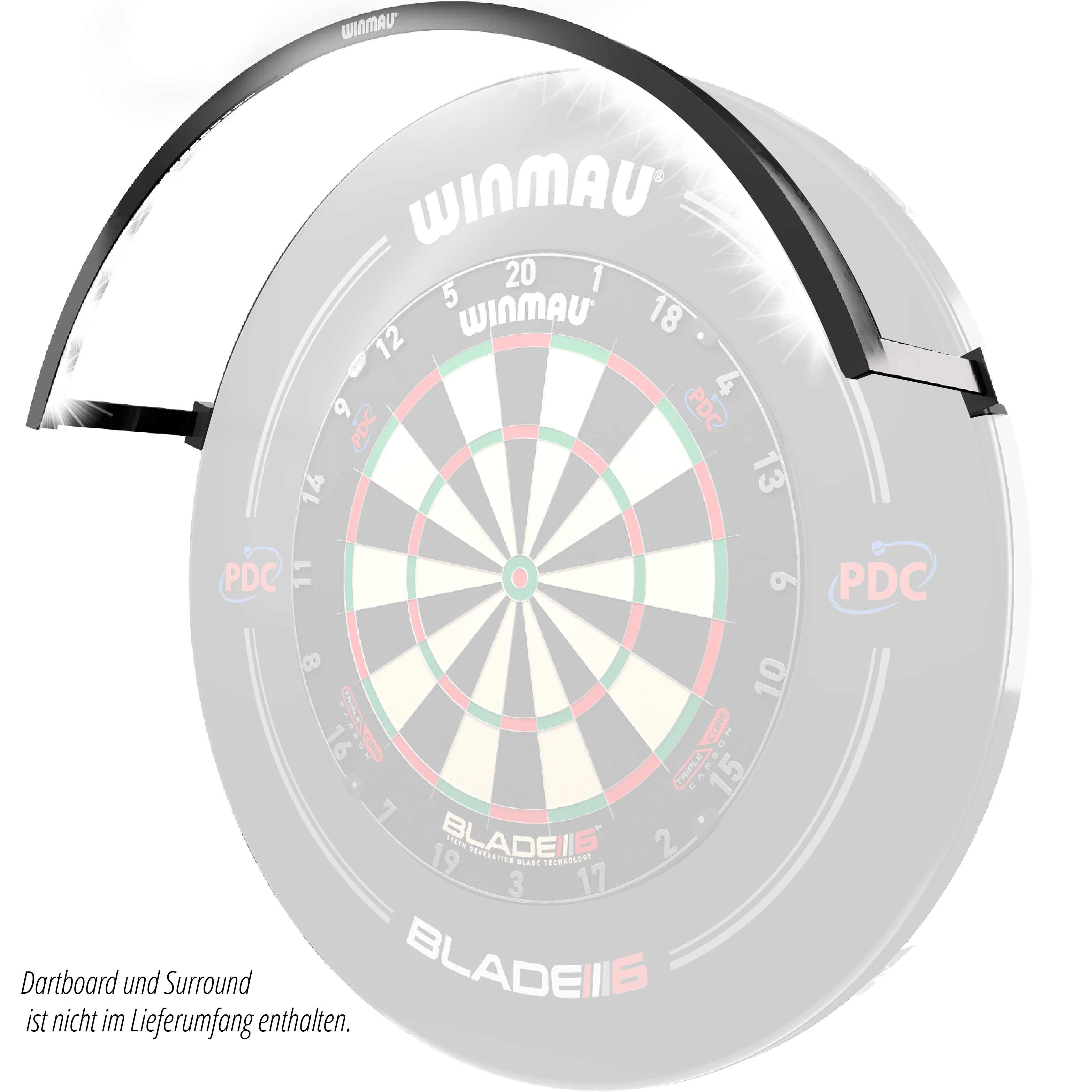 Winmau - Wispa Dartboard LED Beleuchtung Winmau - Wispa Dartboard LED Beleuchtung