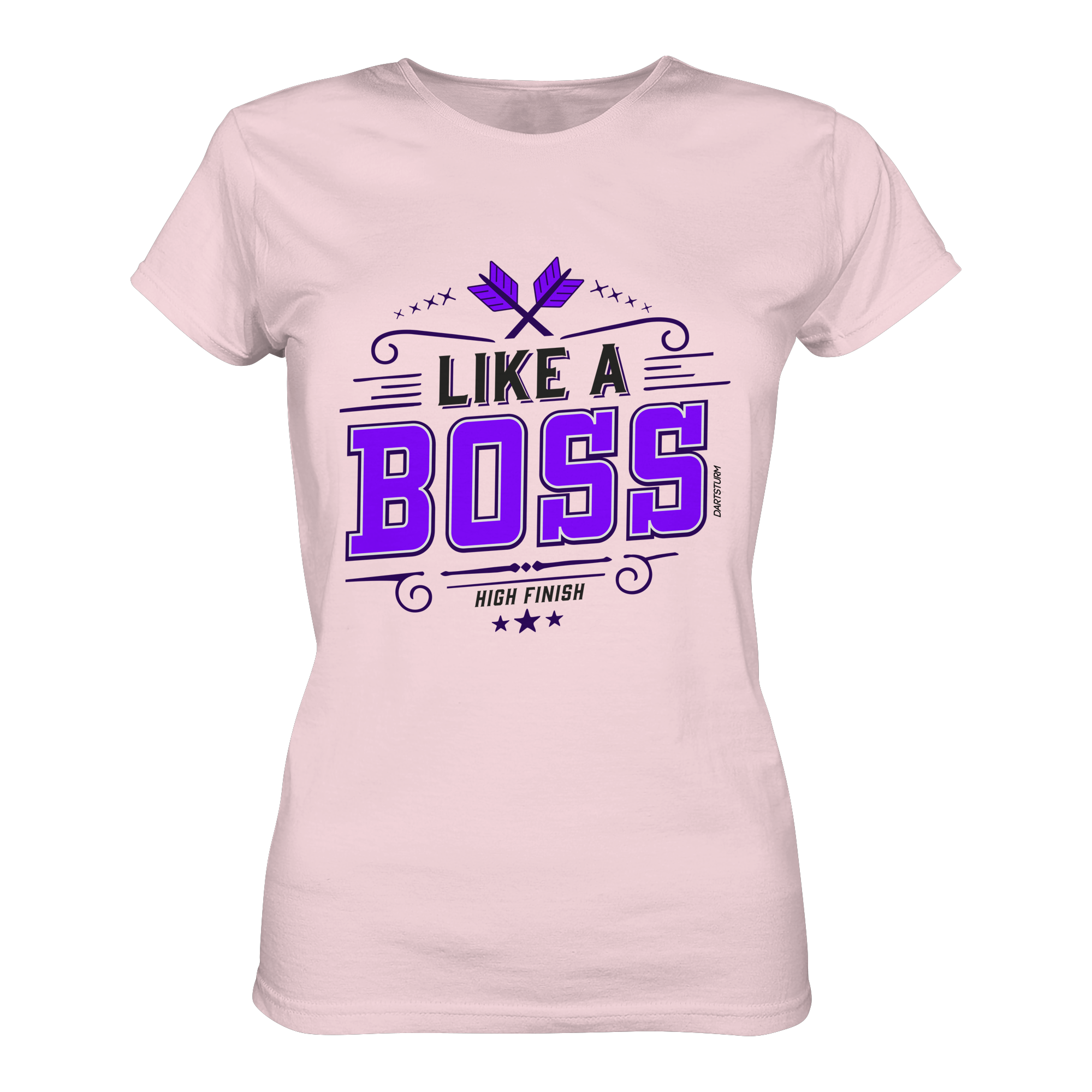 DartSturm - Like a Boss Purple - Ladies Premium Shirt