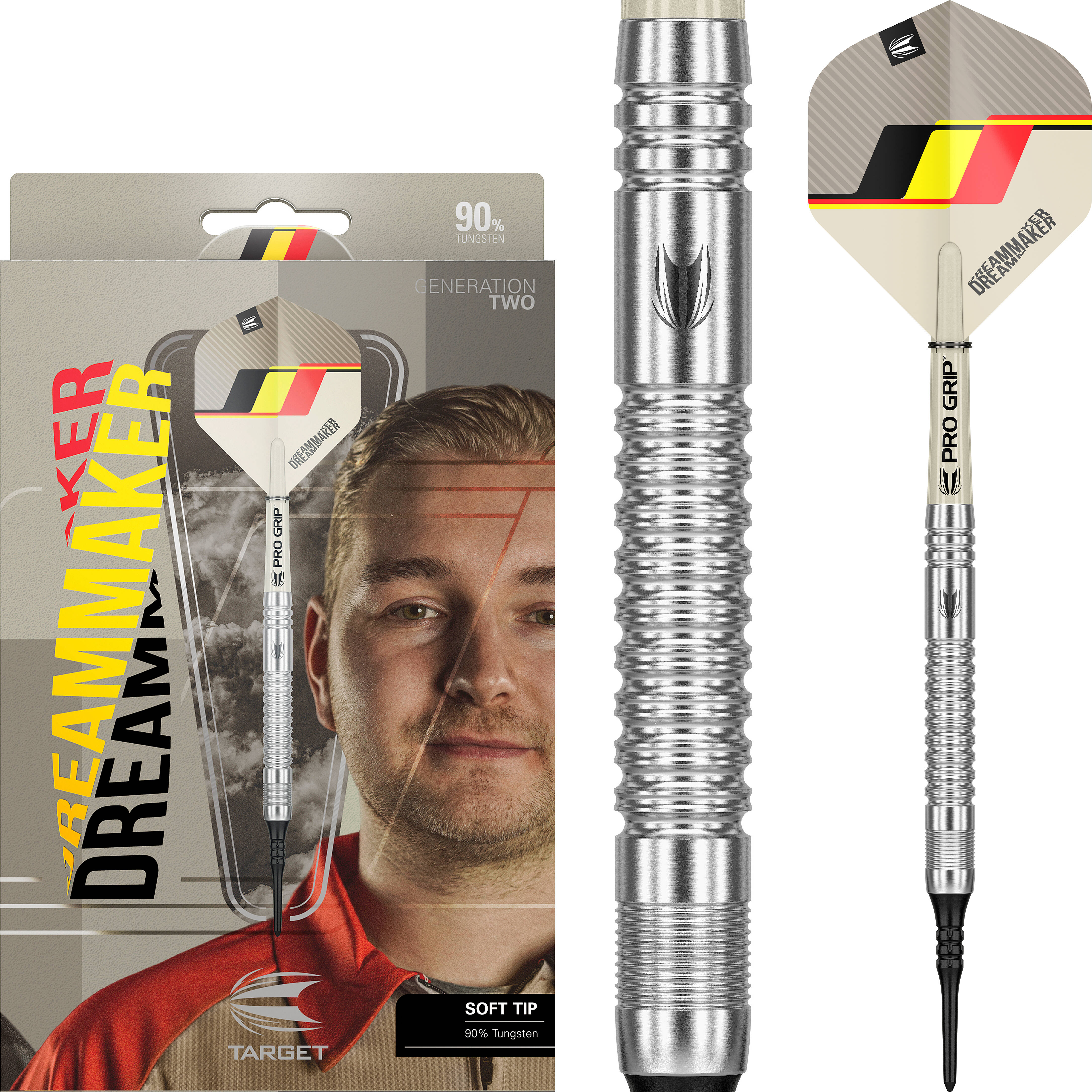 Target-Dimitri-van-den-Bergh-GEN-2-Softdart-Collage Target - Dimitri van den Bergh GEN 2 - Softdart