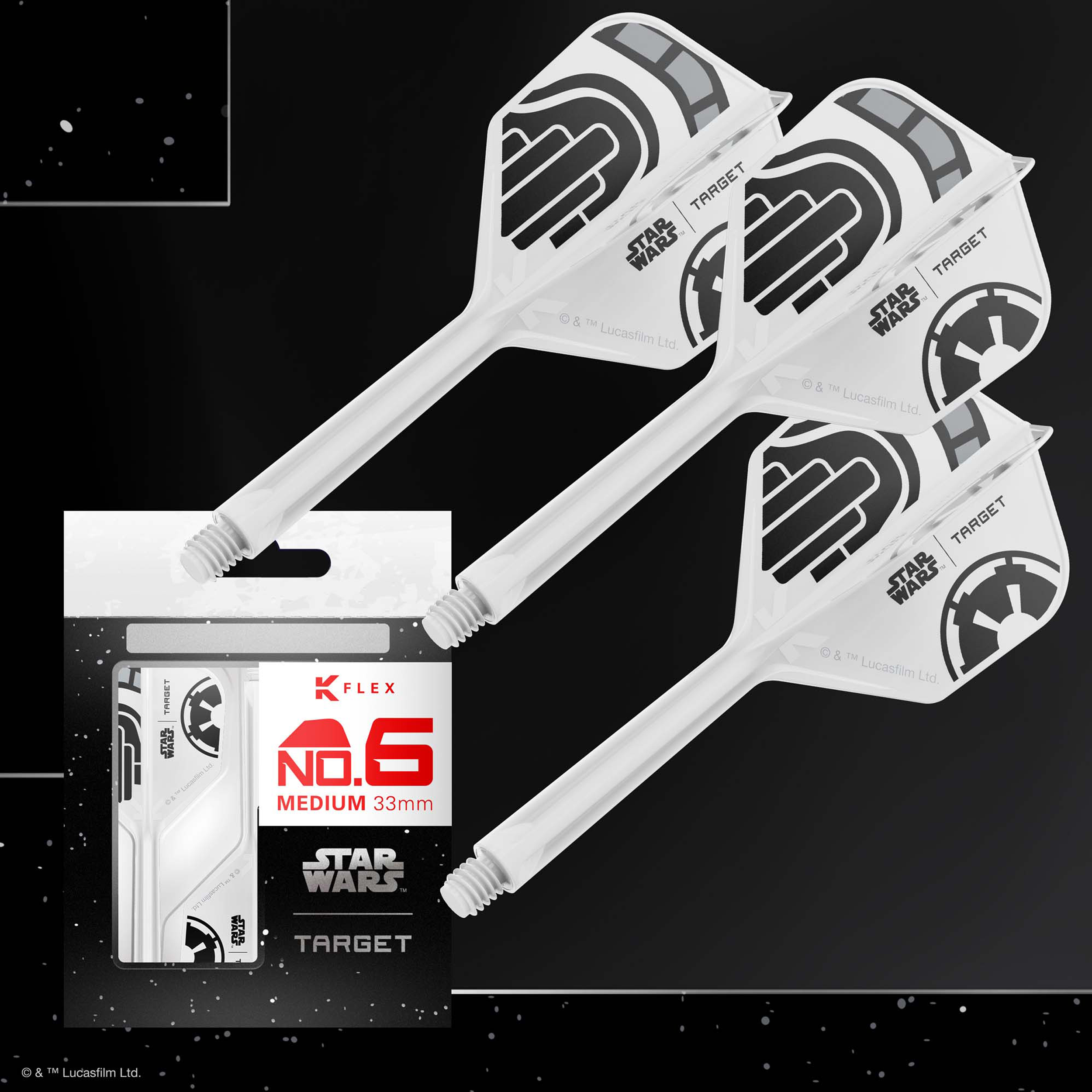 Target - K-Flex Flightsystem Star Wars Storm Trooper - No6 Target - K-Flex Flightsystem Star Wars Storm Trooper - No6