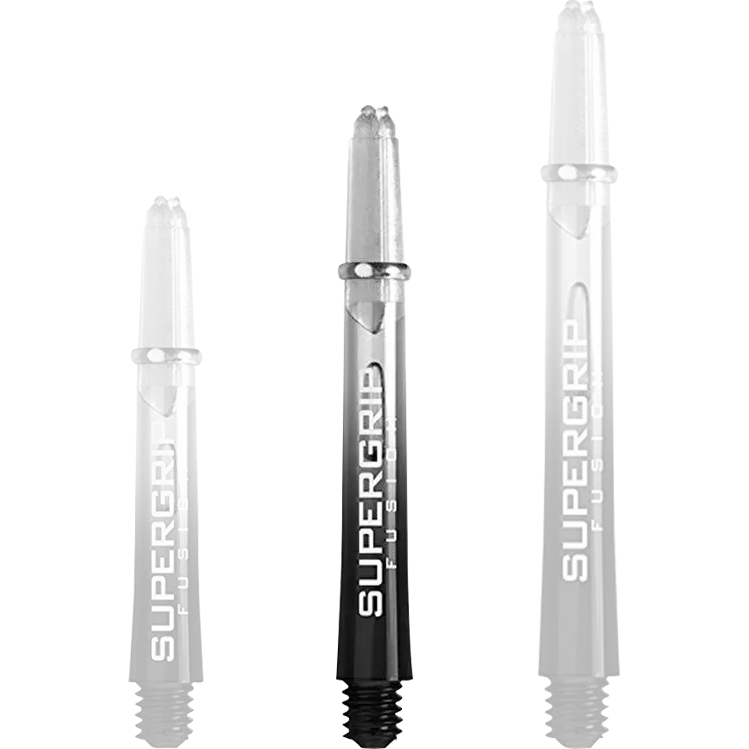 Harrows - Supergrip Fusion Shaft - Transparent Harrows - Supergrip Fusion Shaft - Transparent