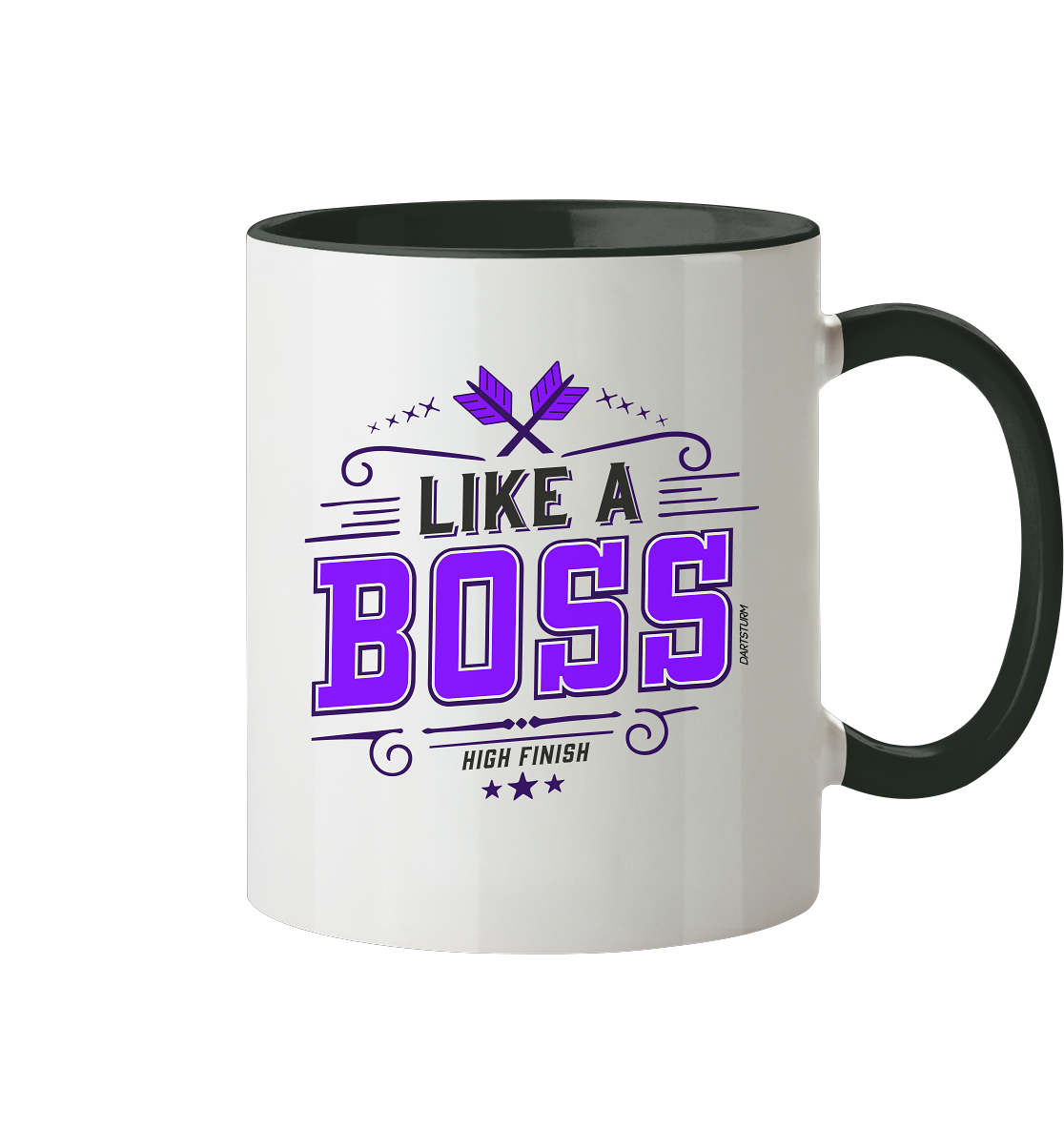 DartSturm - Like a Boss Purple - Tasse zweifarbig