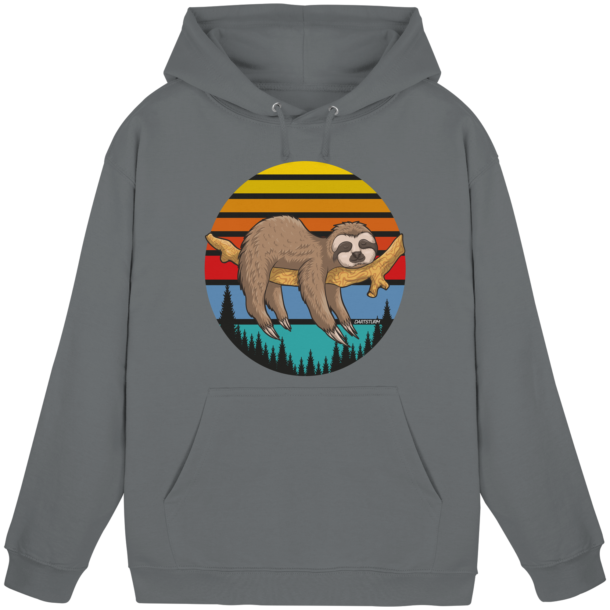 DartSturm - Lazy Sloth - Basic Unisex Hoodie