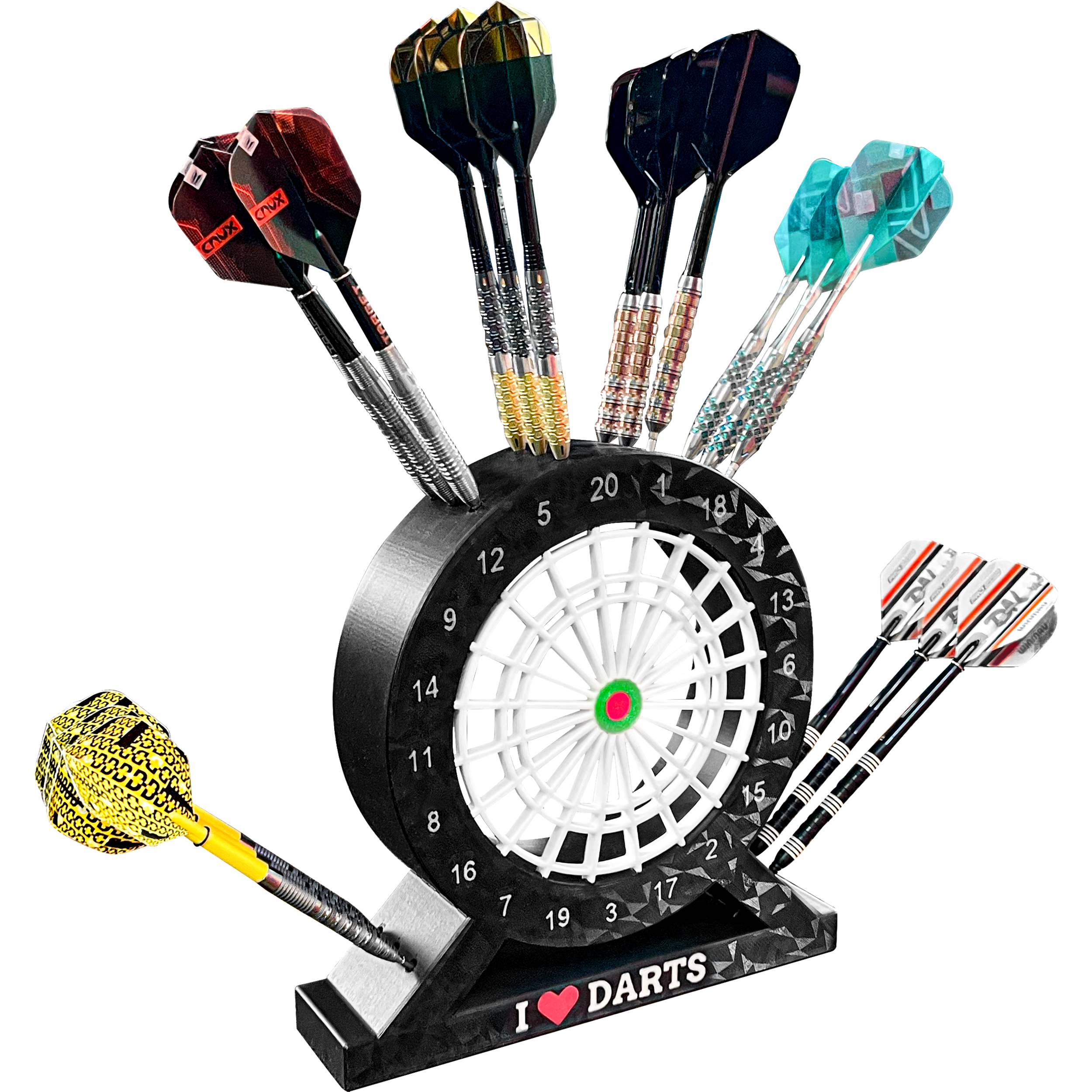 DartSturm - 3D Omega Dartständer - 18-Fach DartSturm - 3D Omega Dartständer - 18-Fach