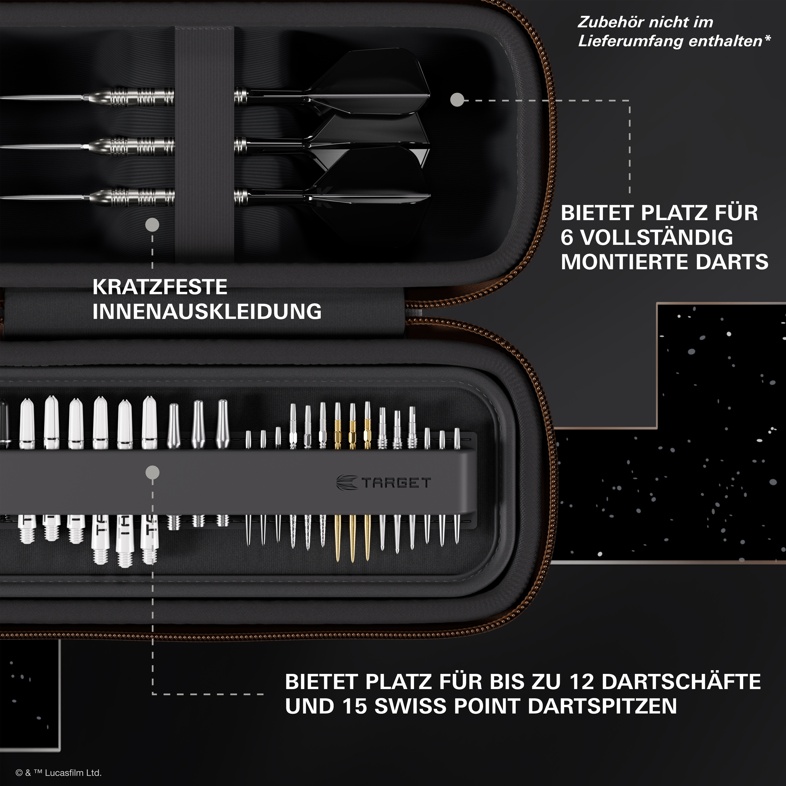 Target - Boa Star Wars Mandalorian Dartwallet