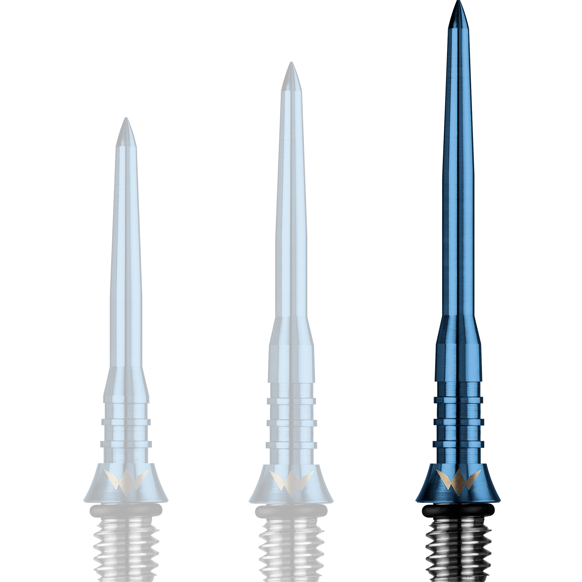 Mission - Titan Pro Conversion Points Grooved - Blau Mission - Titan Pro Conversion Points Grooved - Blau
