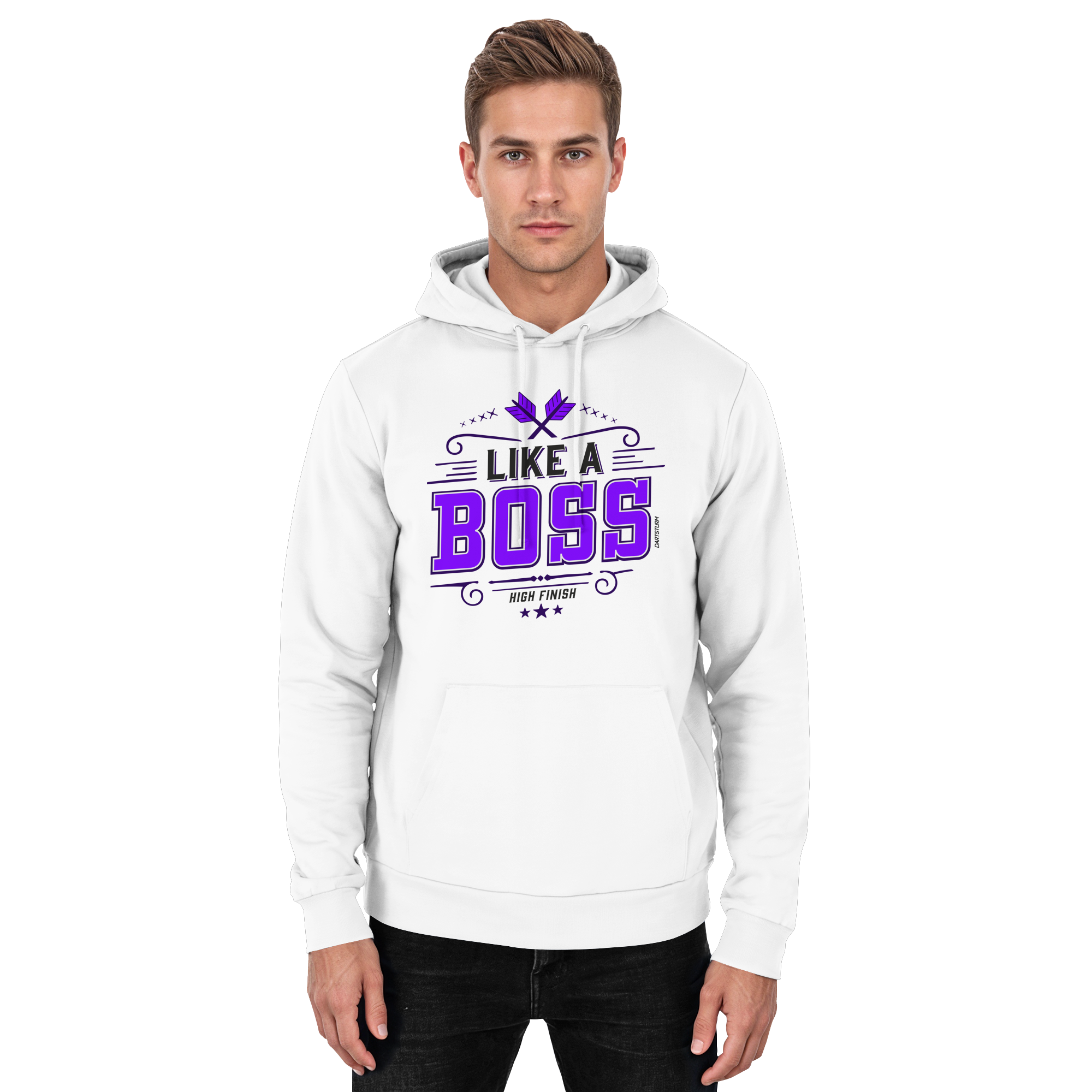 DartSturm - Like a Boss Purple - Basic Unisex Hoodie