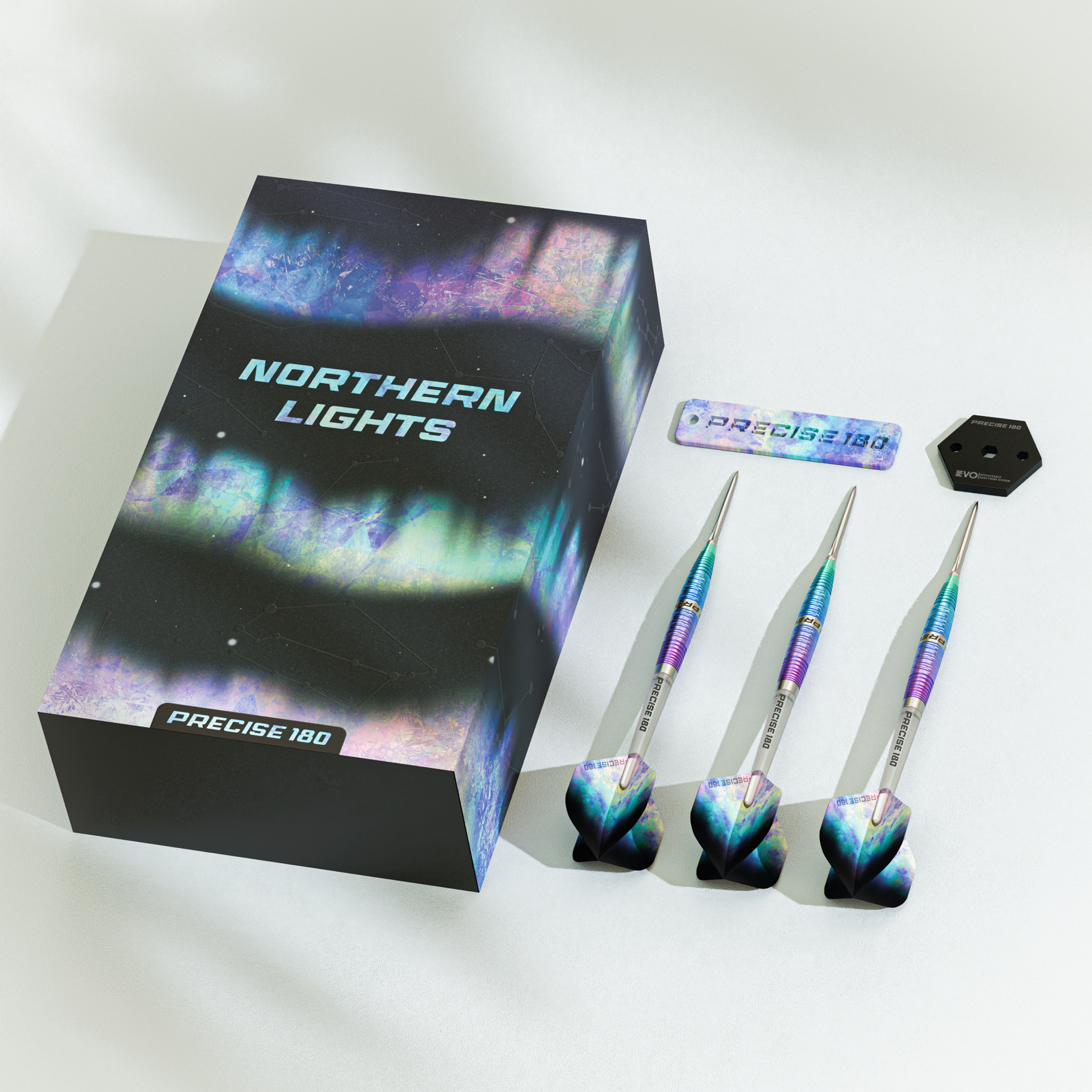 Precise180 - Northern Lights - Steeldart