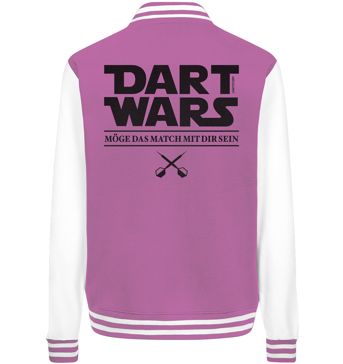 DartSturm - Dart Wars Schwarz - College Jacket DartSturm - Dart Wars Schwarz - College Jacket