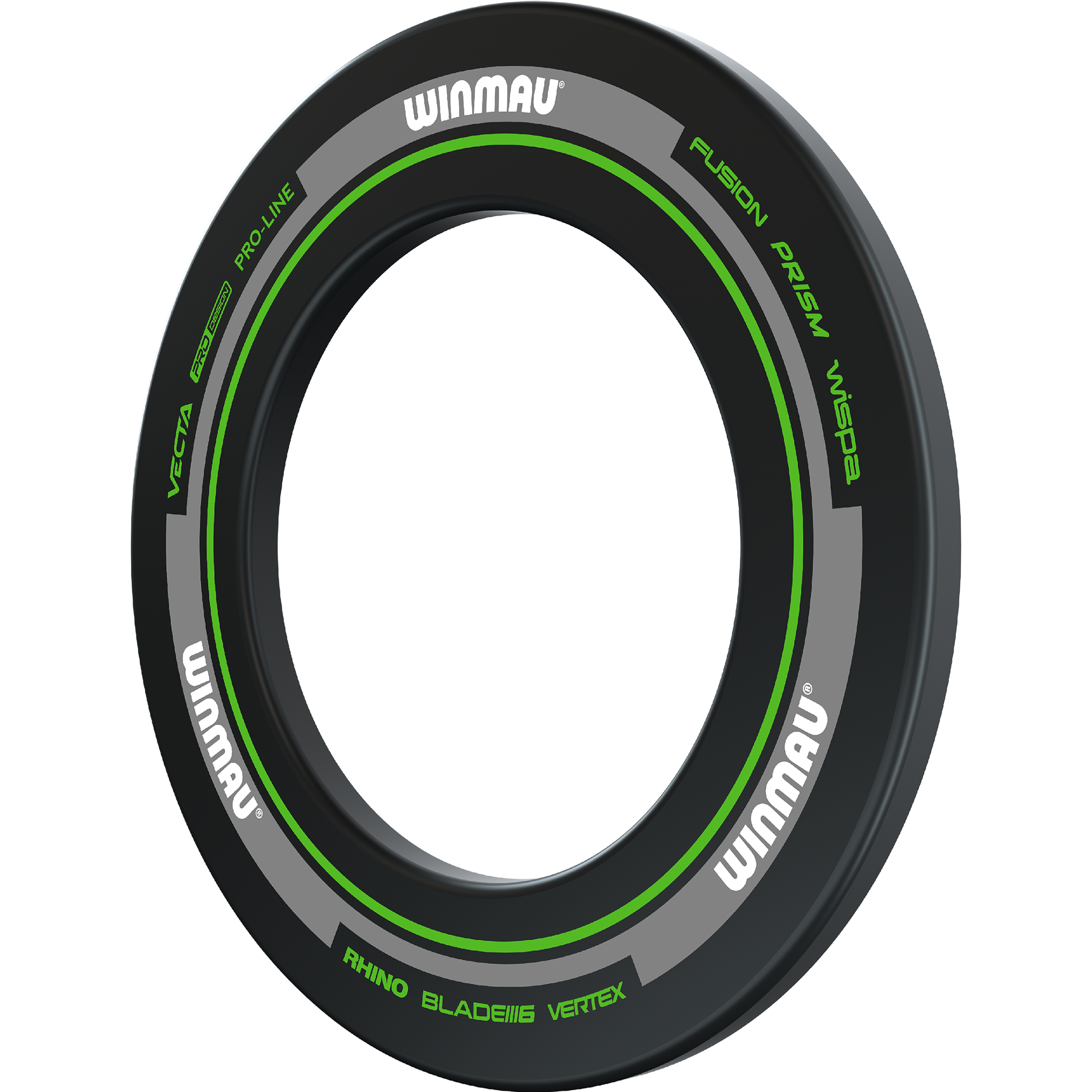 Winmau - Advance Schwarz Grün - Surround