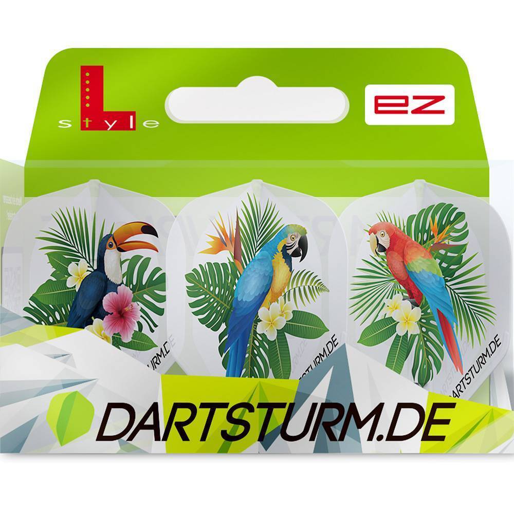 L-Style-Champagne-Flight-EZ-Paradise-Birds-Standard-Set-Verpackung L-Style - Champagne Flight EZ - Paradise Birds - Standard