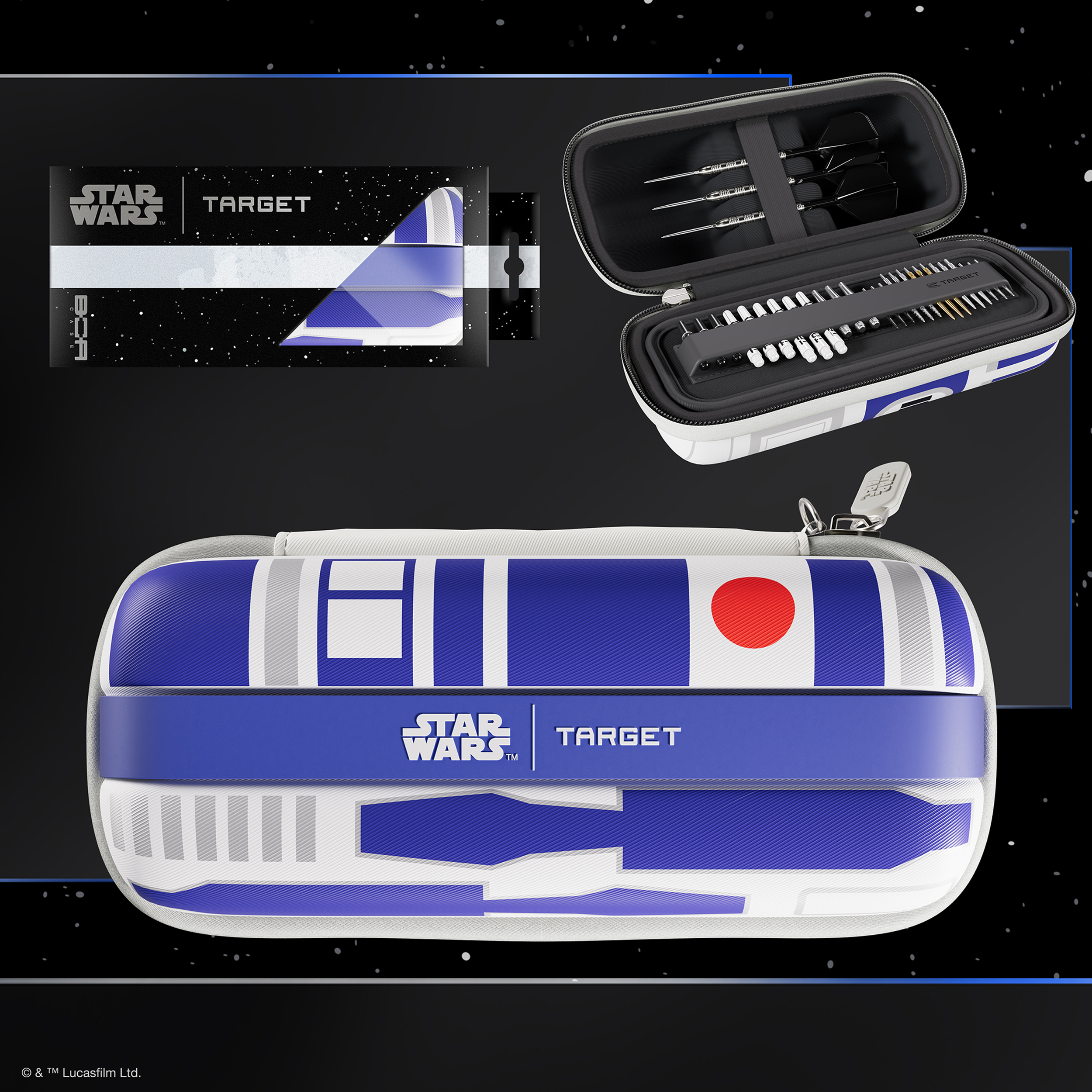 Target - Boa Star Wars R2D2 Dartwallet