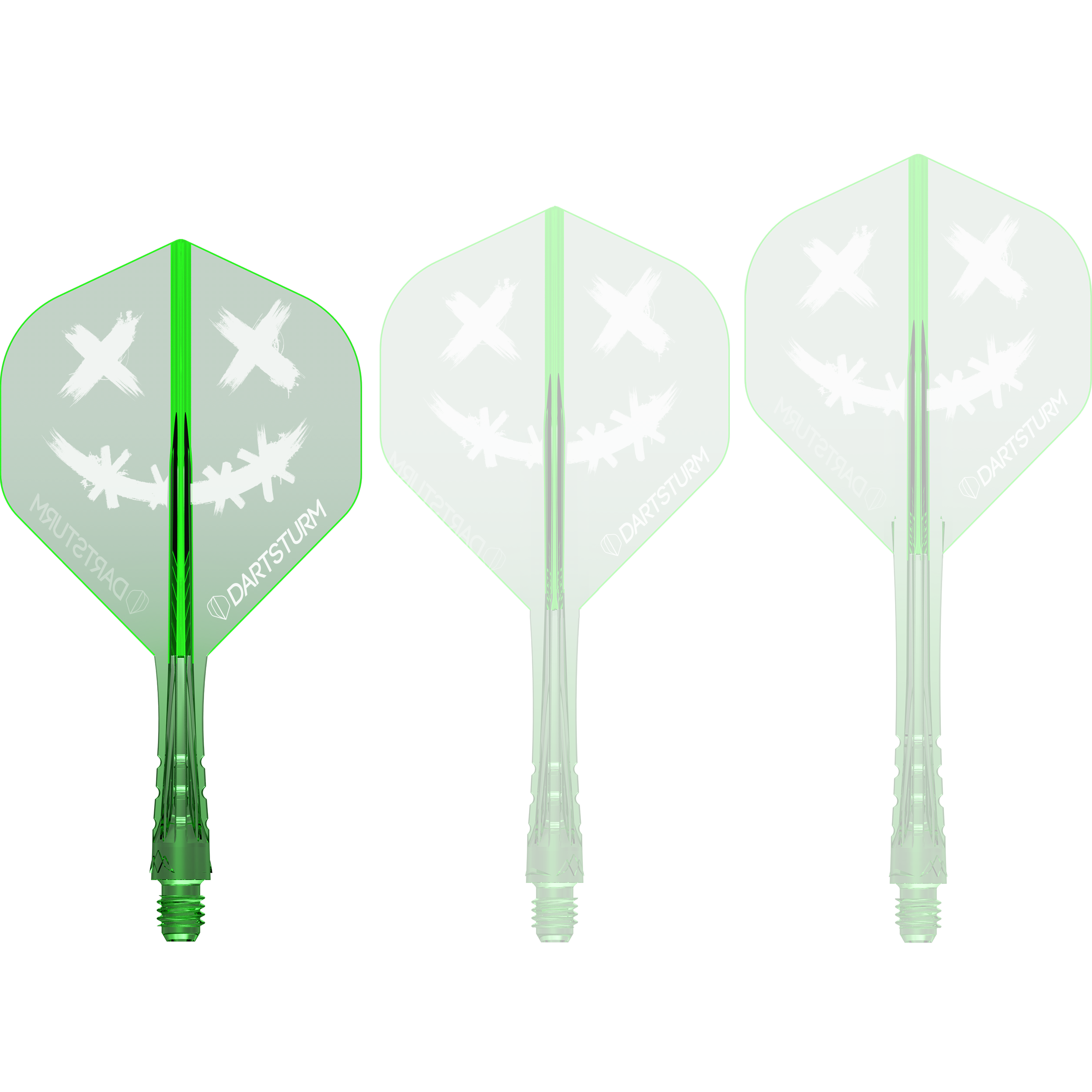 Mission - Force 90 Vortex Grün Transparent - Scary Smile - No2 Mission - Force 90 Vortex Grün Transparent - Scary Smile - No2