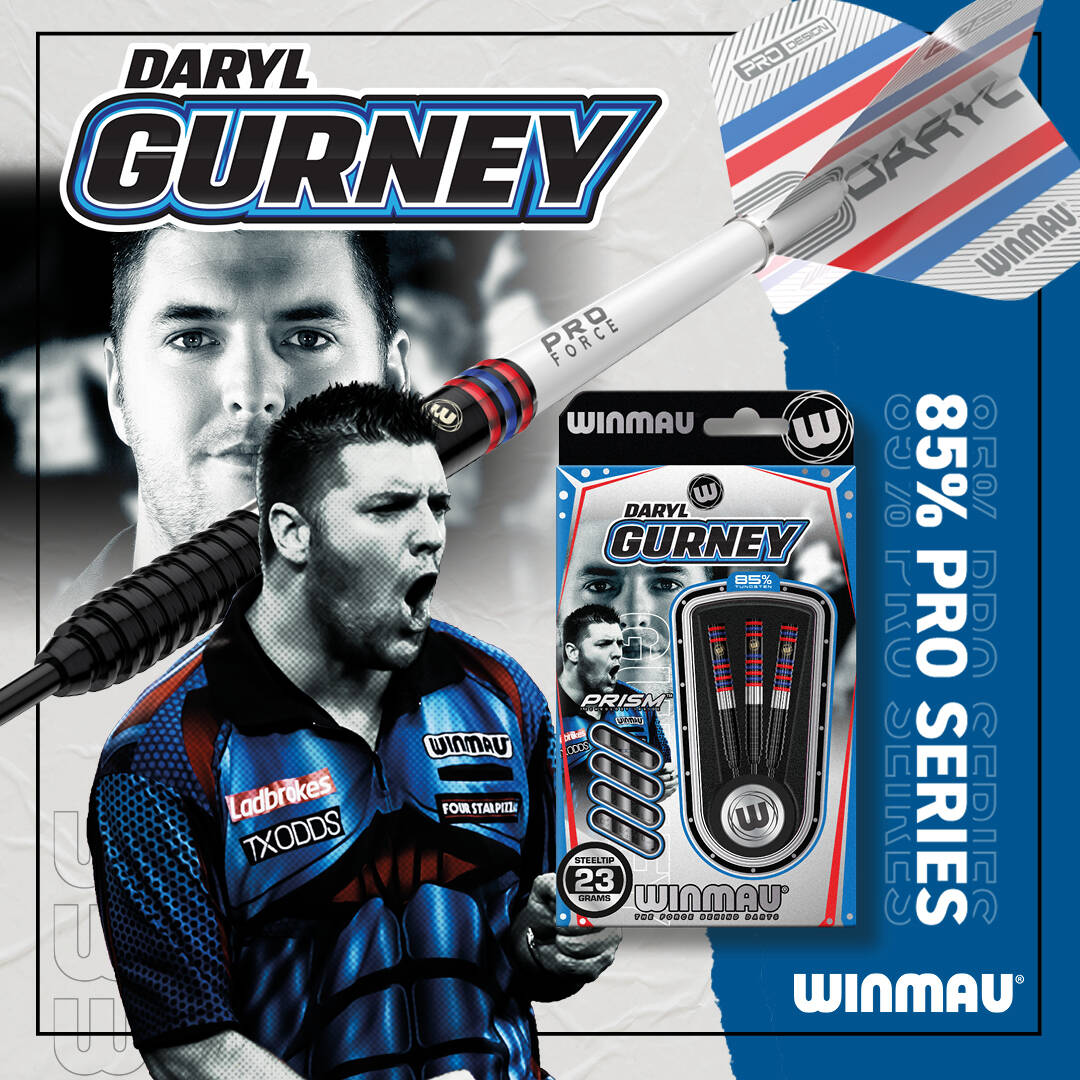 Winmau - Daryl Gurney 85% - Steeldart Winmau - Daryl Gurney 85% - Steeldart
