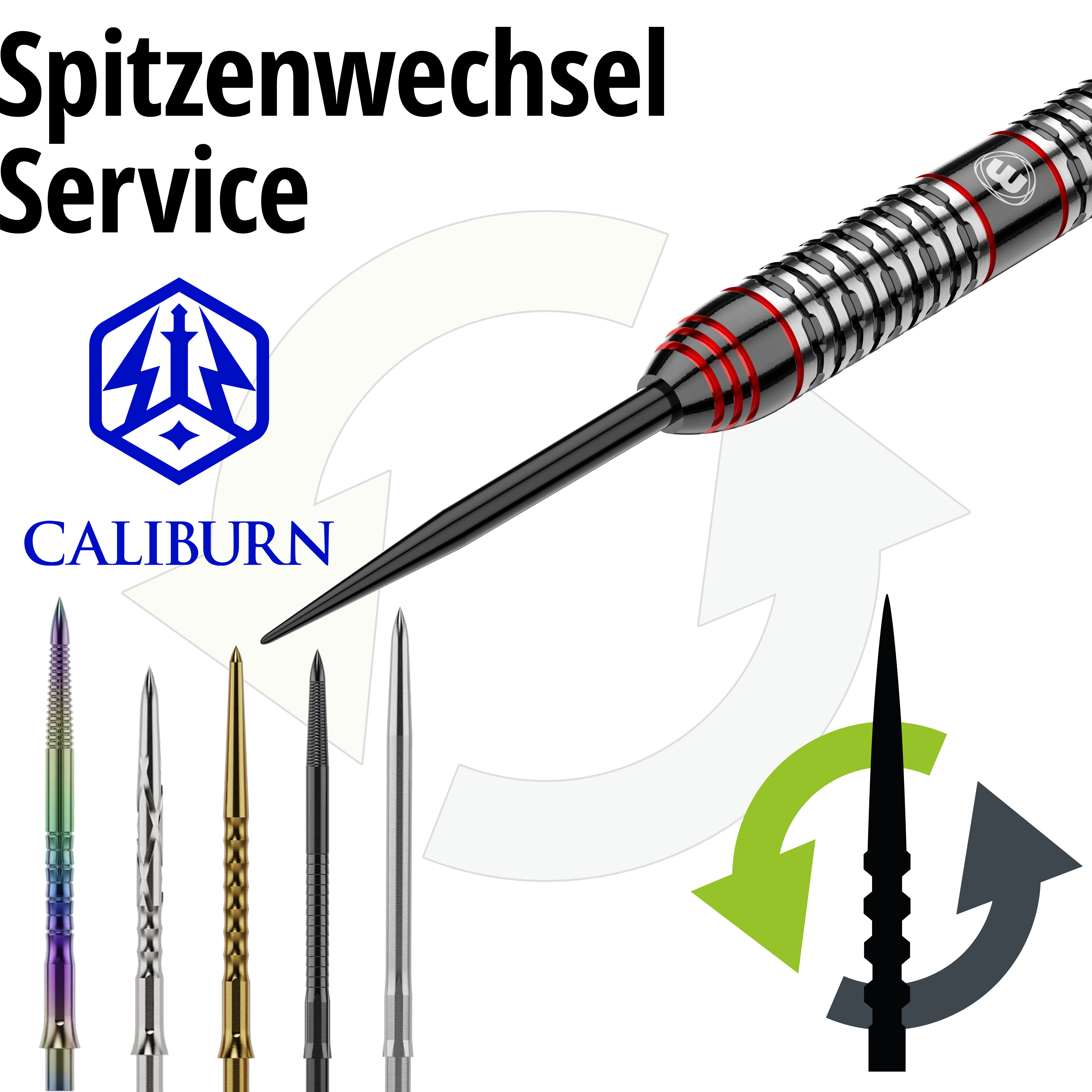 DartSturm - Caliburn Spitzenwechsel Service