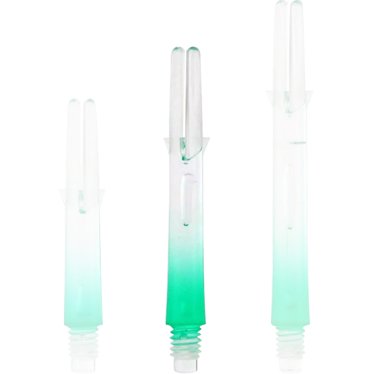 L-Style - L-Shaft Lock Straight TwoTone - Transparent Grün L-Style - L-Shaft Lock Straight TwoTone - Transparent Grün