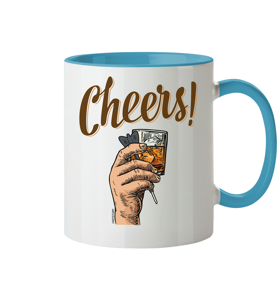 DartSturm - Cheers - Tasse zweifarbig