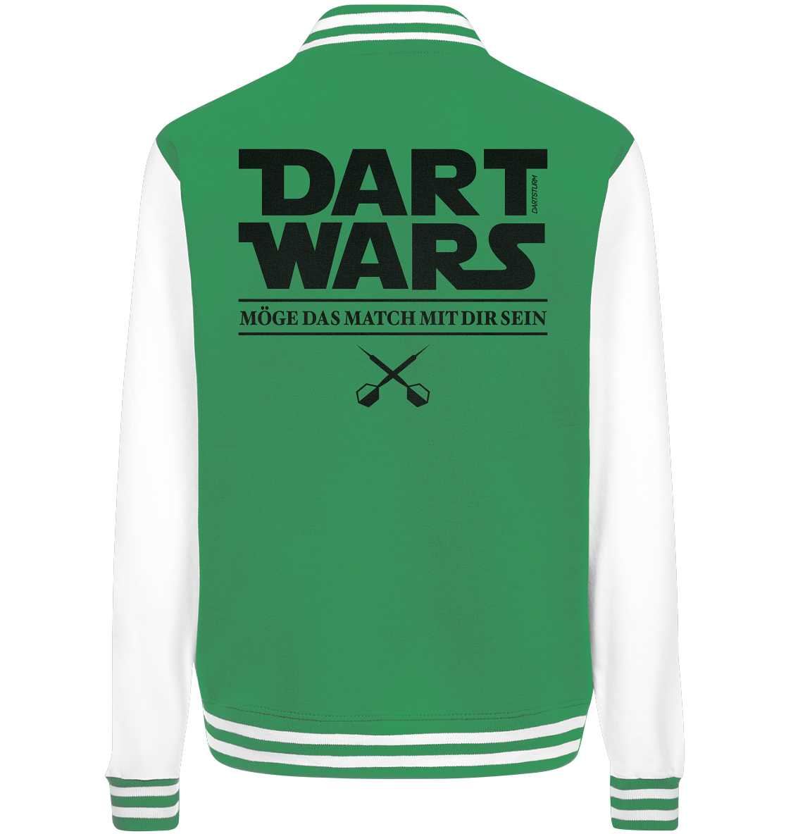 DartSturm - Dart Wars Schwarz - College Jacket