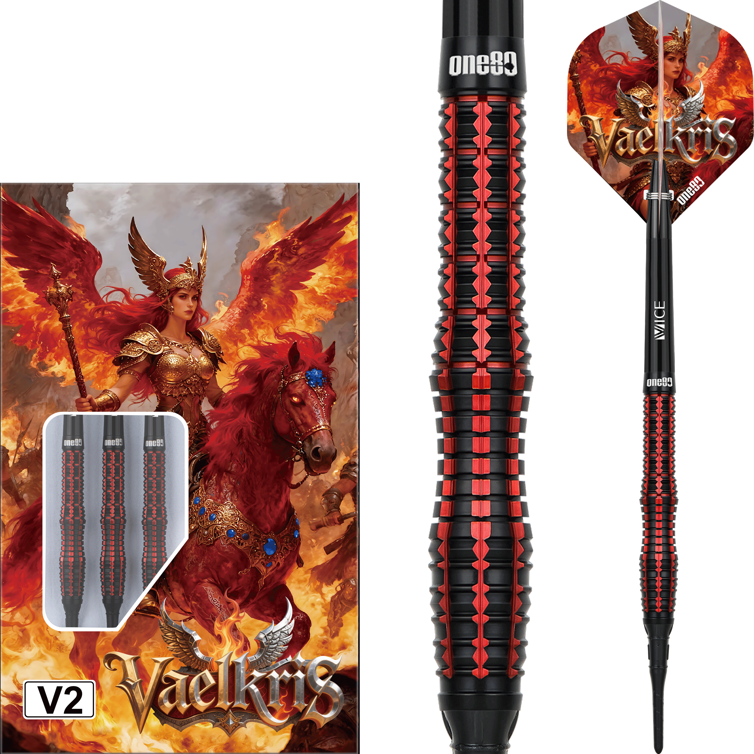 One80 - Vaelkris V02 - Softdart One80 - Vaelkris V02 - Softdart