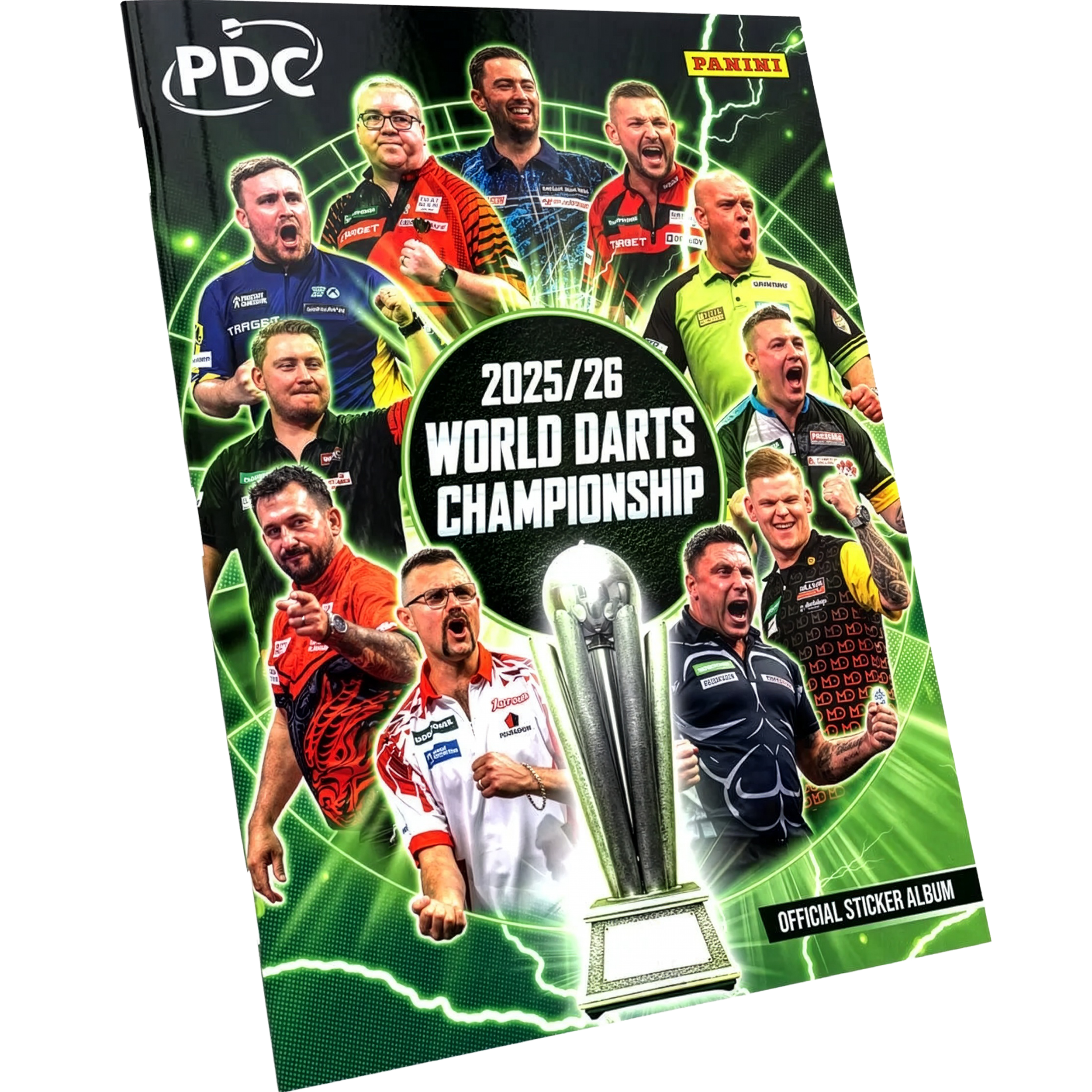 Panini - PDC World Darts Championship 2025/26 Sammelalbum - Softcover Panini - PDC World Darts Championship 2025/26 Sammelalbum - Softcover