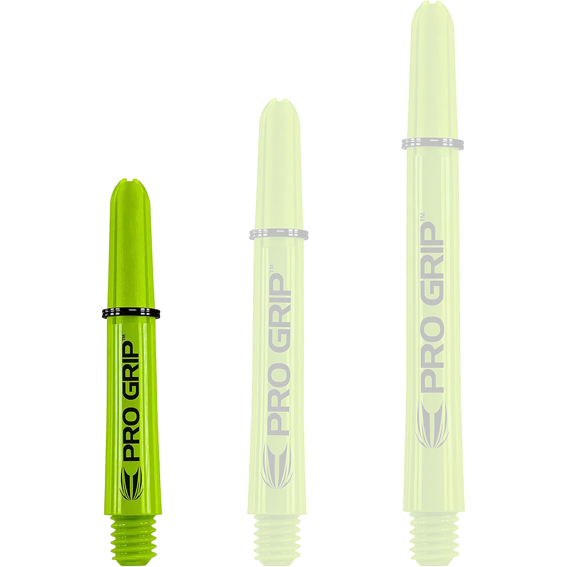 Target - Pro Grip Shaft 3er Set - Grün Target - Pro Grip Shaft 3er Set - Grün