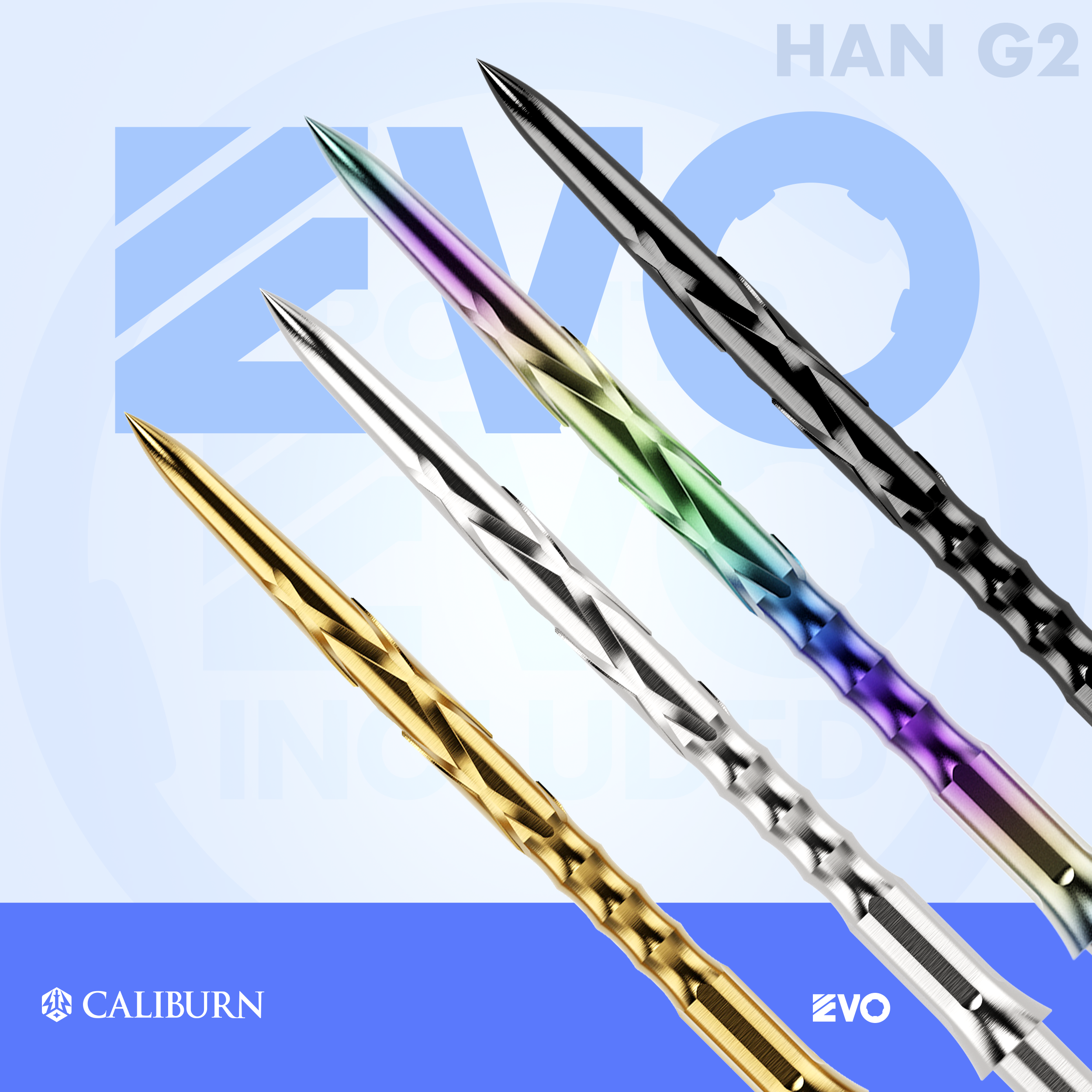 Caliburn - EVO HAN G2 - Silber Caliburn - EVO HAN G2 - Silber