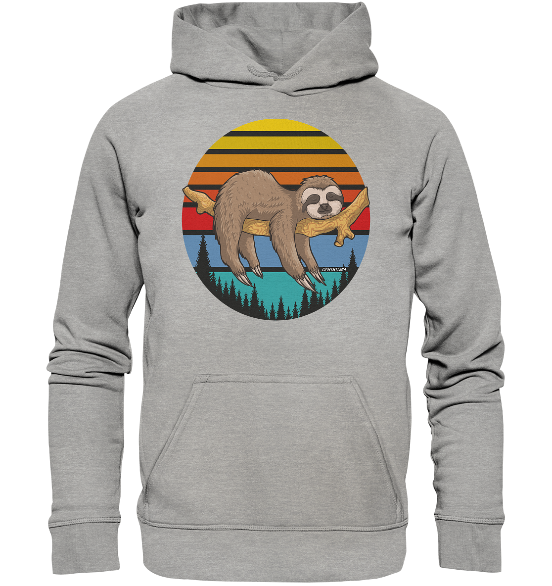 DartSturm - Lazy Sloth - Basic Unisex Hoodie DartSturm - Lazy Sloth - Basic Unisex Hoodie