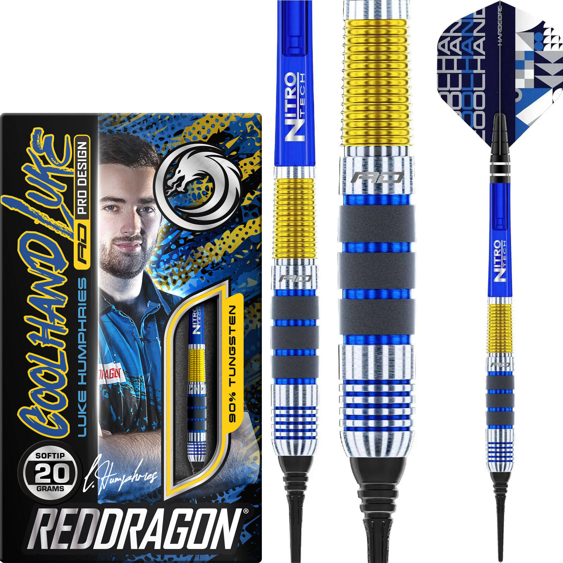 Red Dragon - Luke Humphries - Softdart Red Dragon - Luke Humphries - Softdart