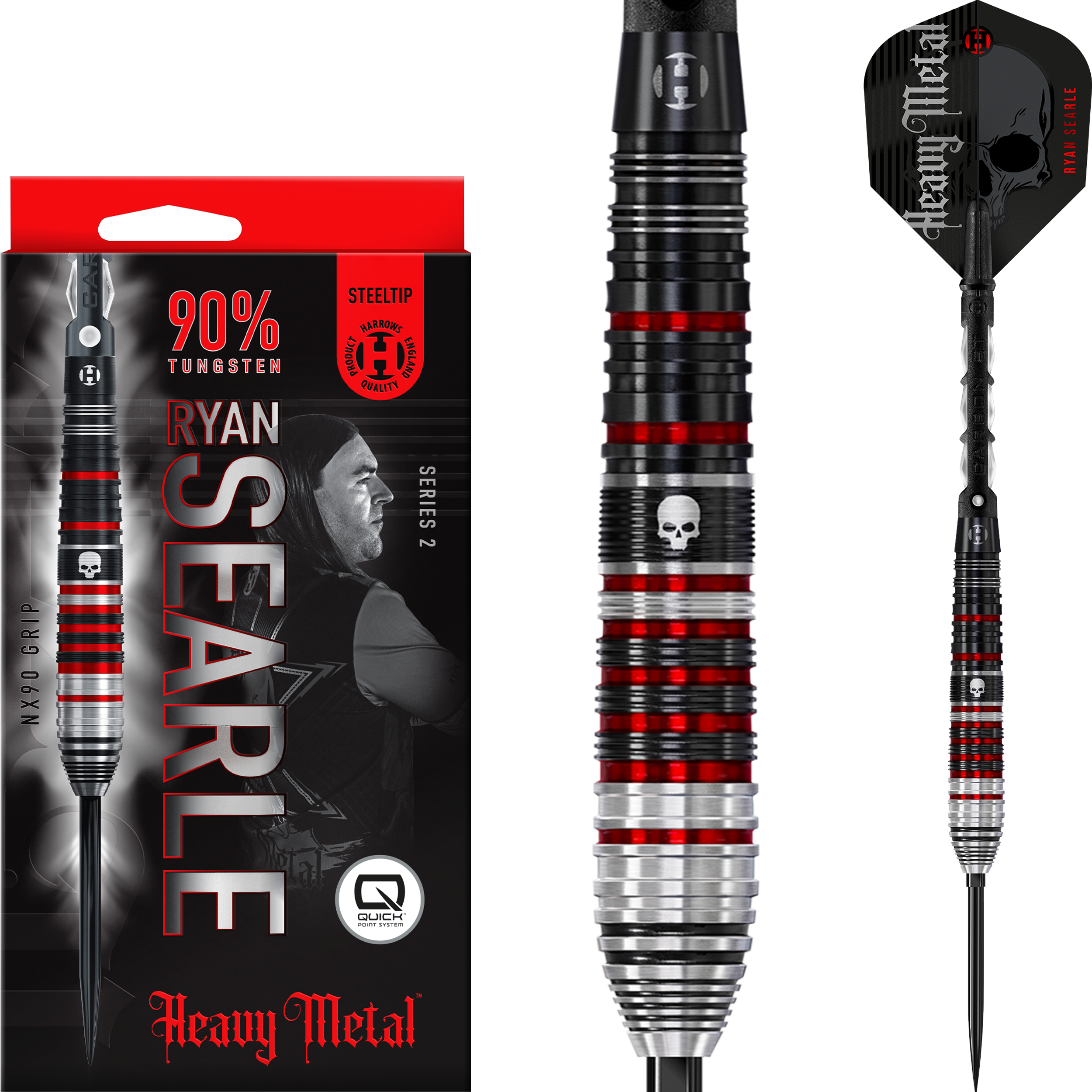 Harrows - Quick Point - Ryan Searle GEN 2 - Steeldart Harrows - Quick Point - Ryan Searle GEN 2 - Steeldart